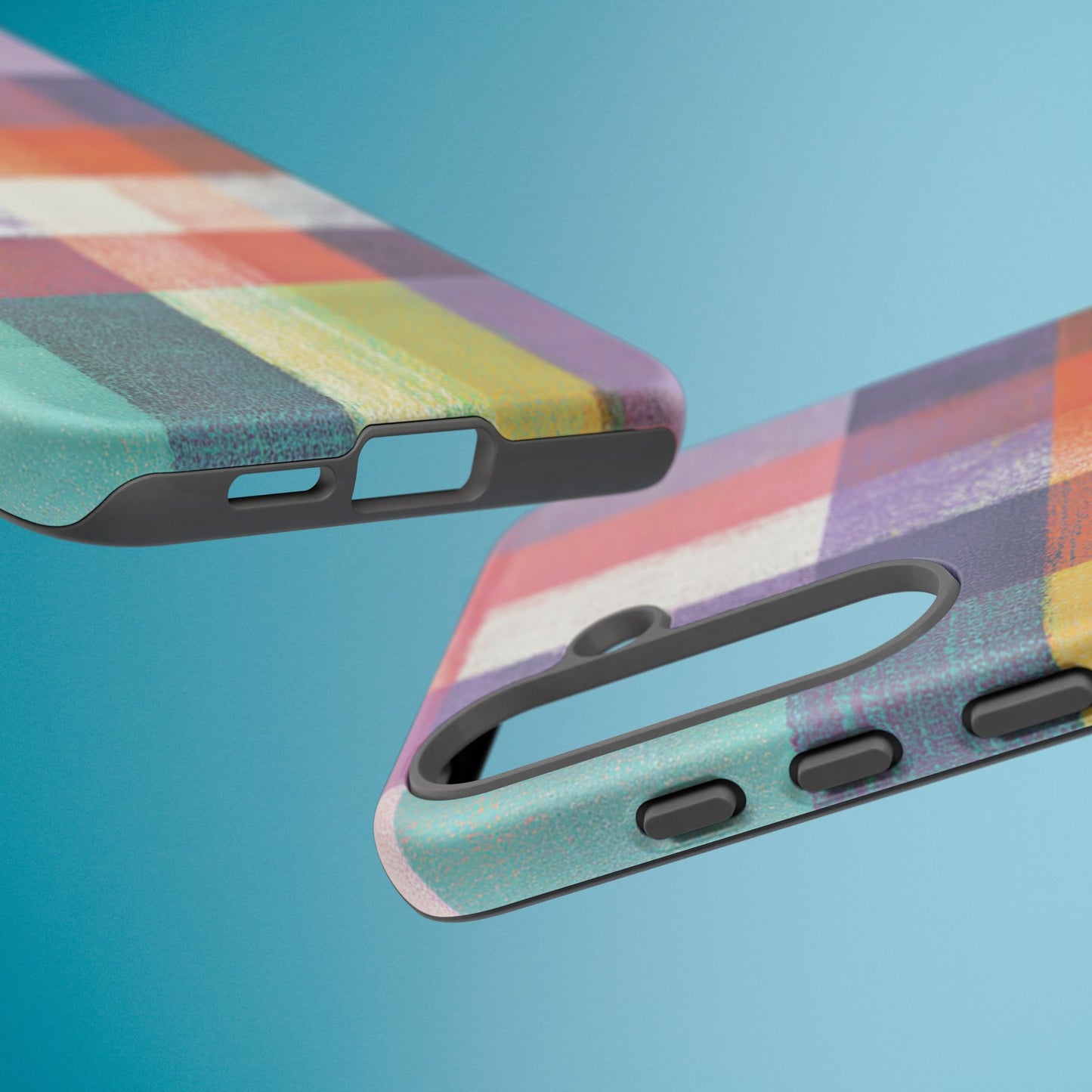 Colorful Plaid Phone Case - iPhone, Galaxy and Pixel Models