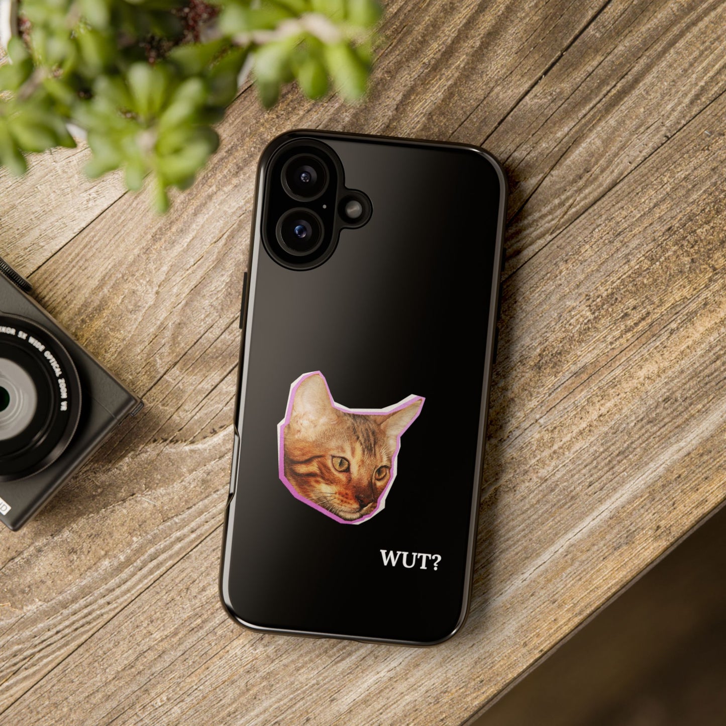 Funny Cat Meme Phone Case - iPhone, Galaxy, Pixel
