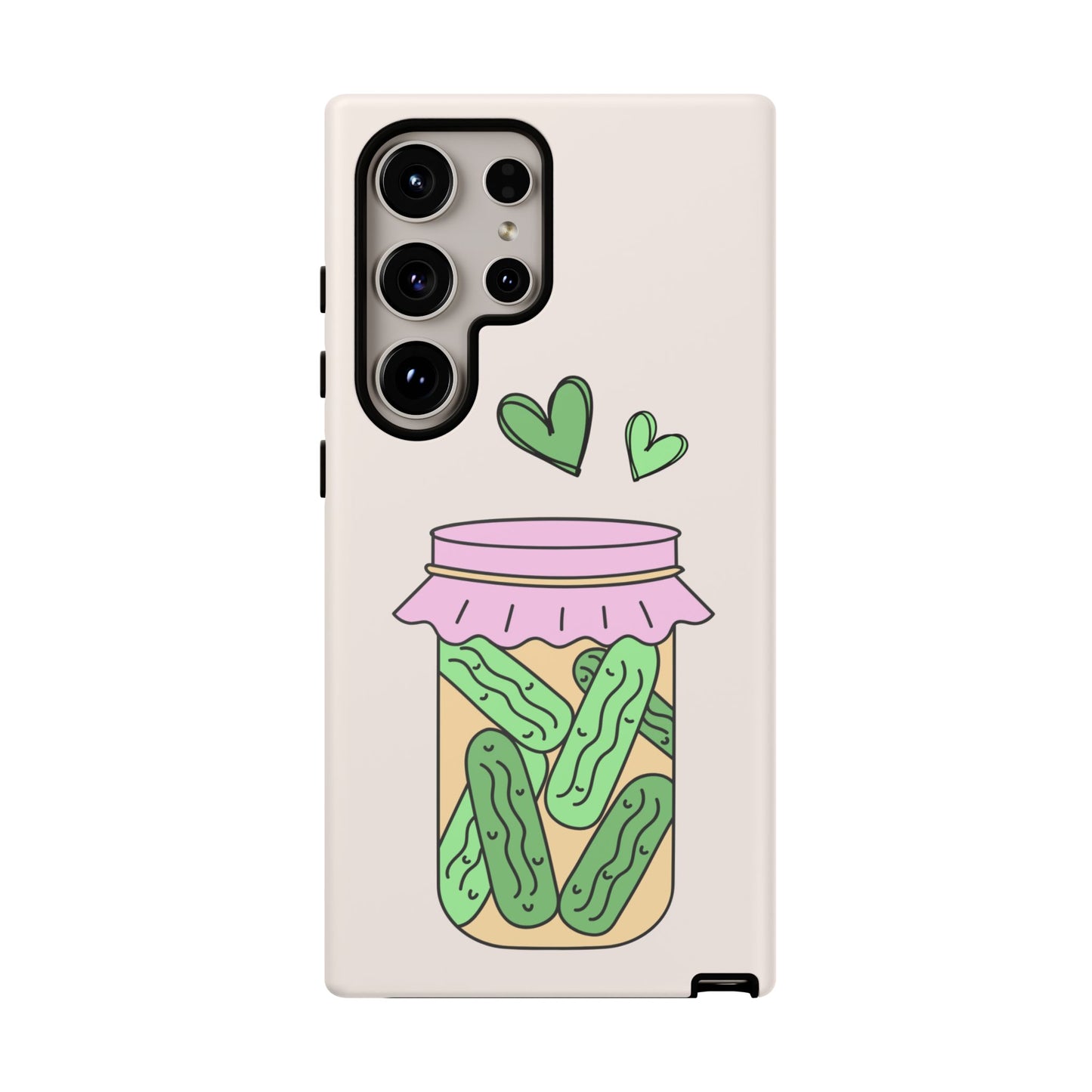 Pickle Jar Phone Case: iPhone, Pixel and Galaxy
