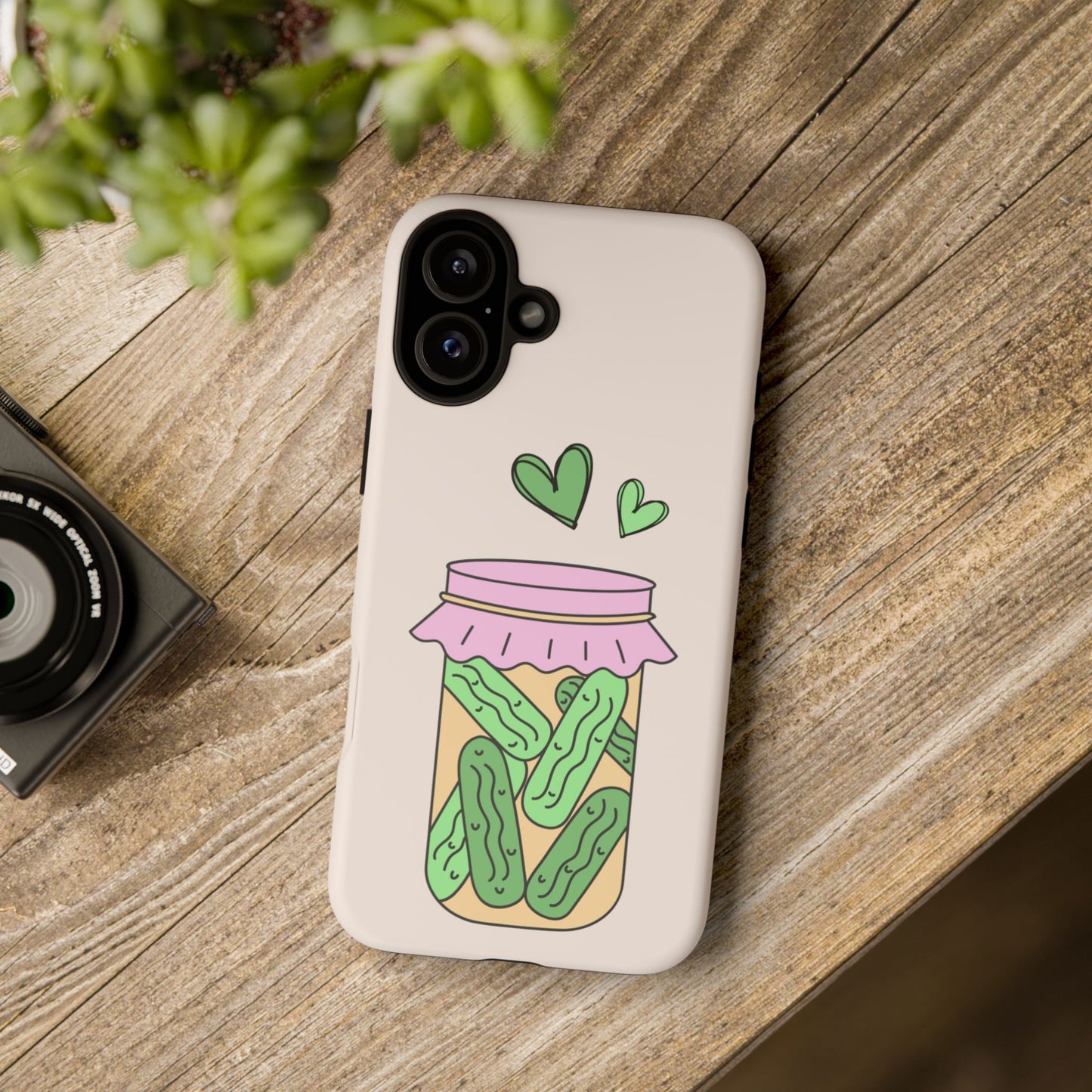 Pickle Jar Phone Case: iPhone, Pixel and Galaxy