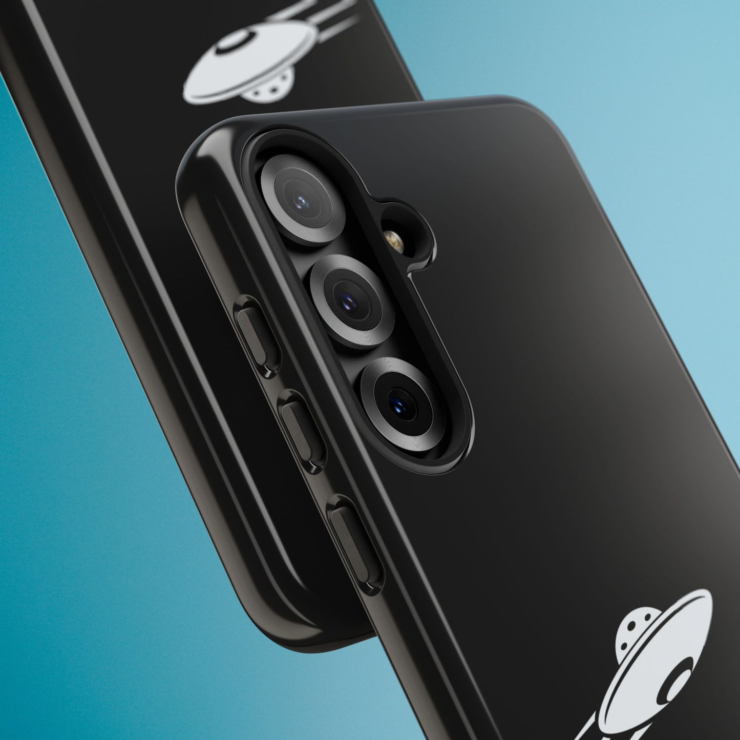 Alien UFO Phone Case, Supernatural Space Design, Sci Fi Aesthetic iPhone Samsung Pixel Cover