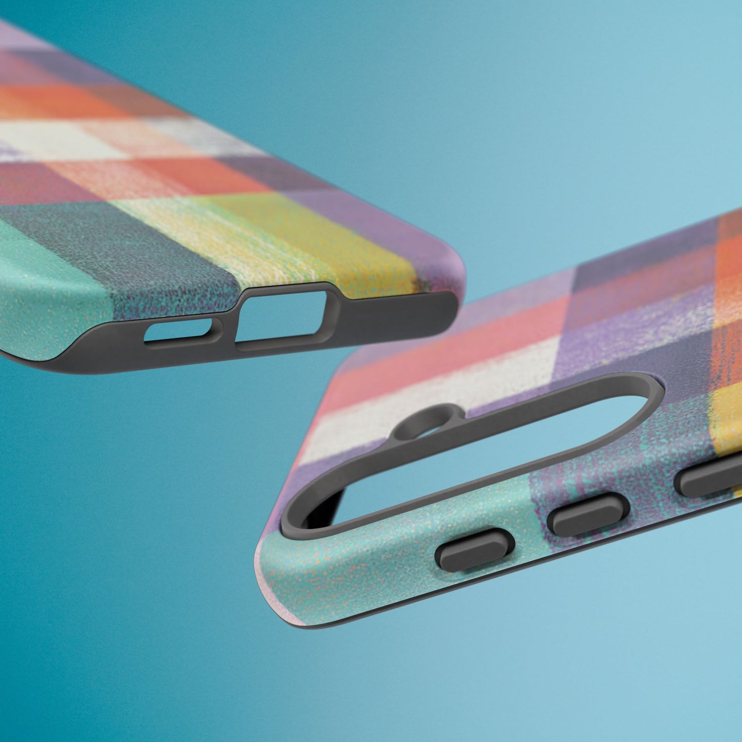 Colorful Plaid Phone Case - iPhone, Galaxy and Pixel Models