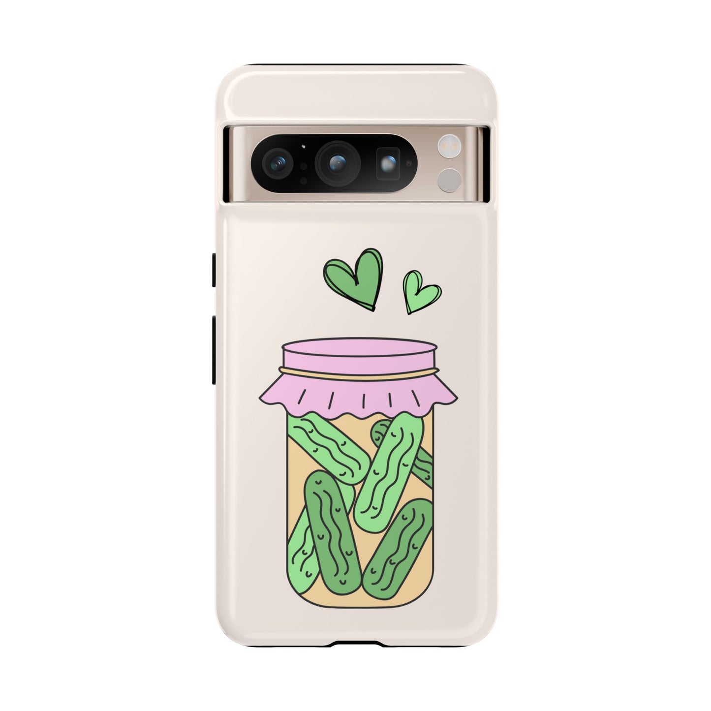 Pickle Jar Phone Case: iPhone, Pixel and Galaxy