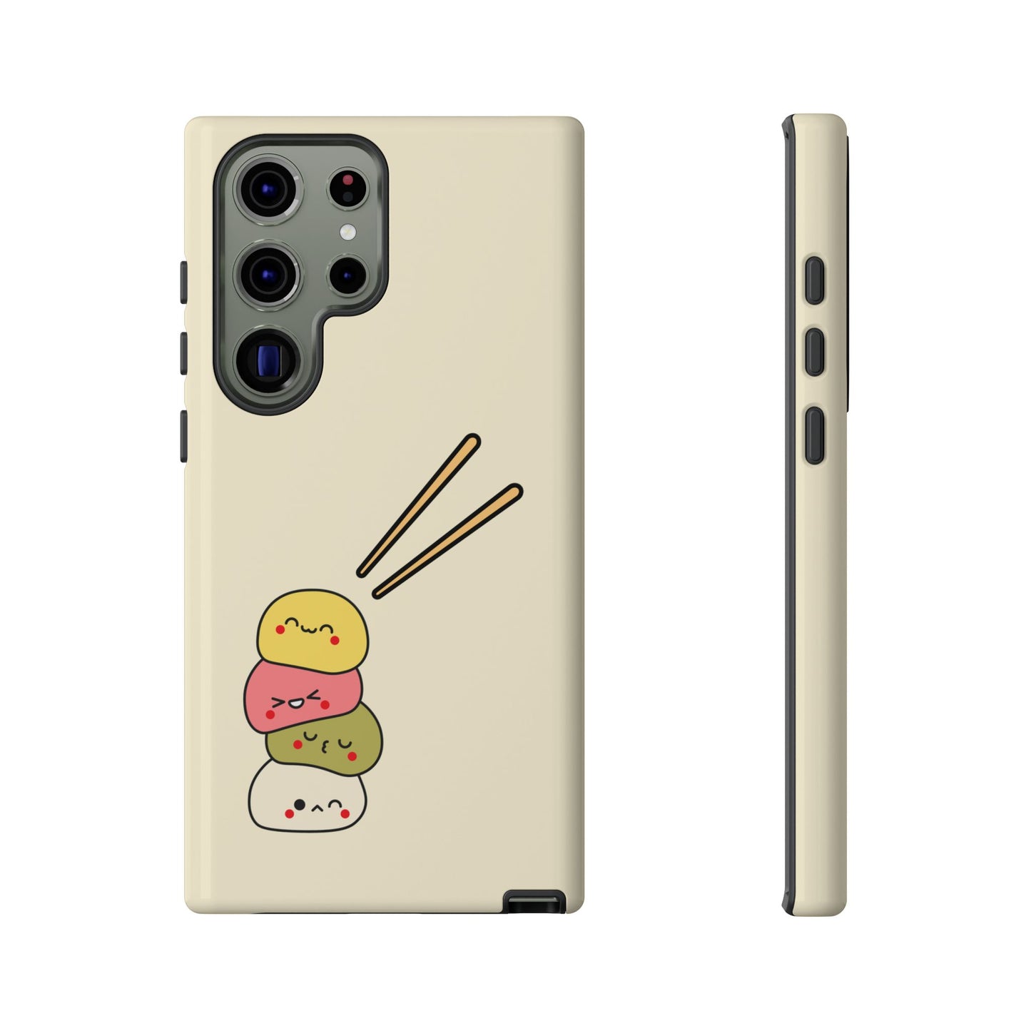 Cute Kawaii Snack Phone Case: iPhone 16–17, Galaxy S23–26, Pixel 7–9