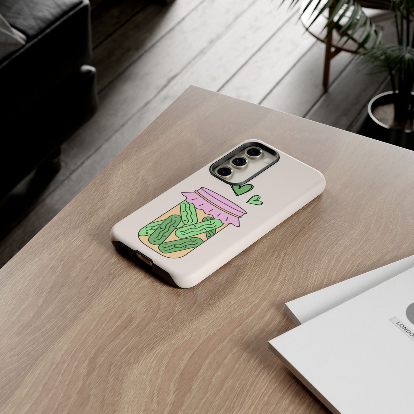 Pickle Jar Phone Case: iPhone, Pixel and Galaxy