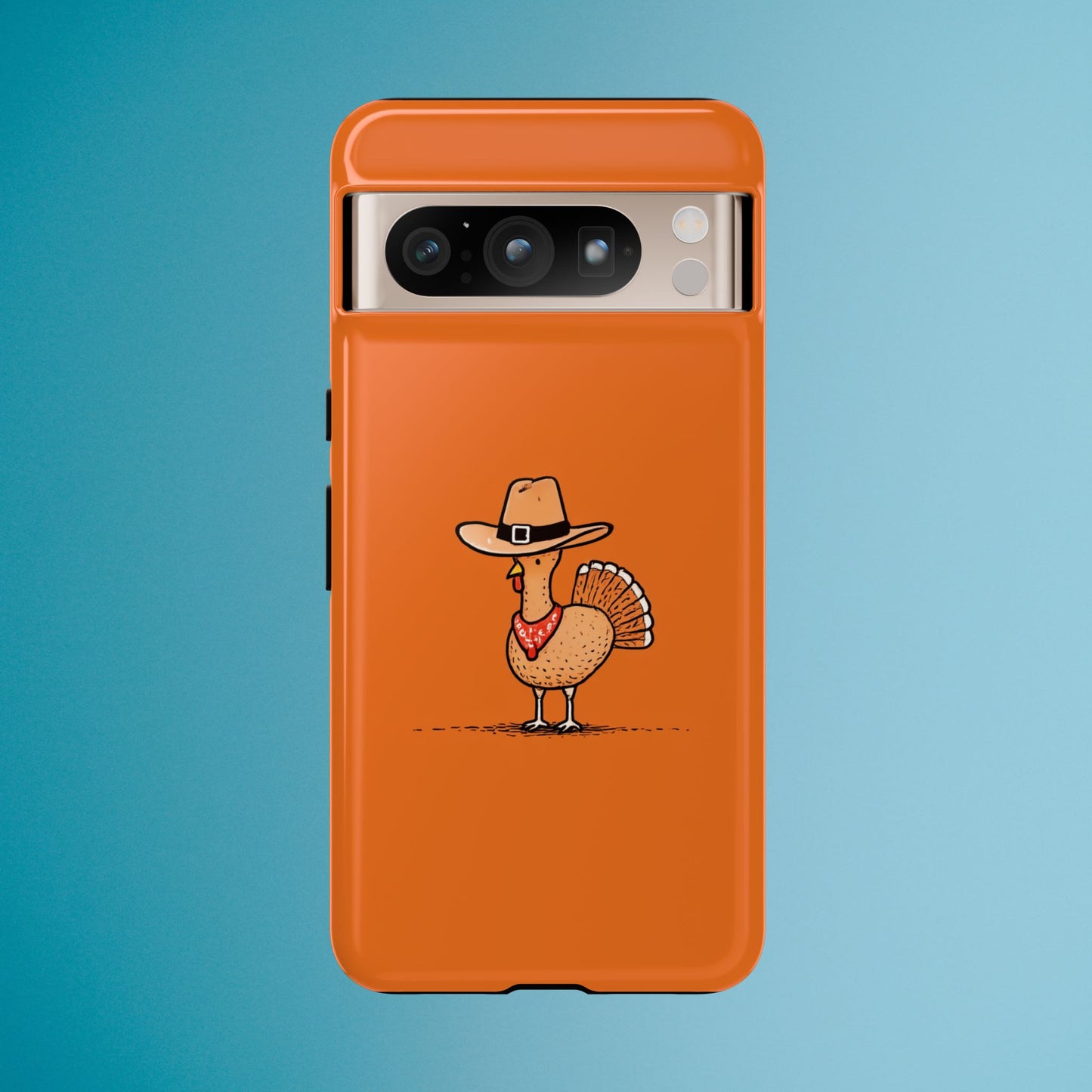 Turkey Phone Case, Funny Thanksgiving Cover, Autumn Fall Design iPhone Samsung Pixel