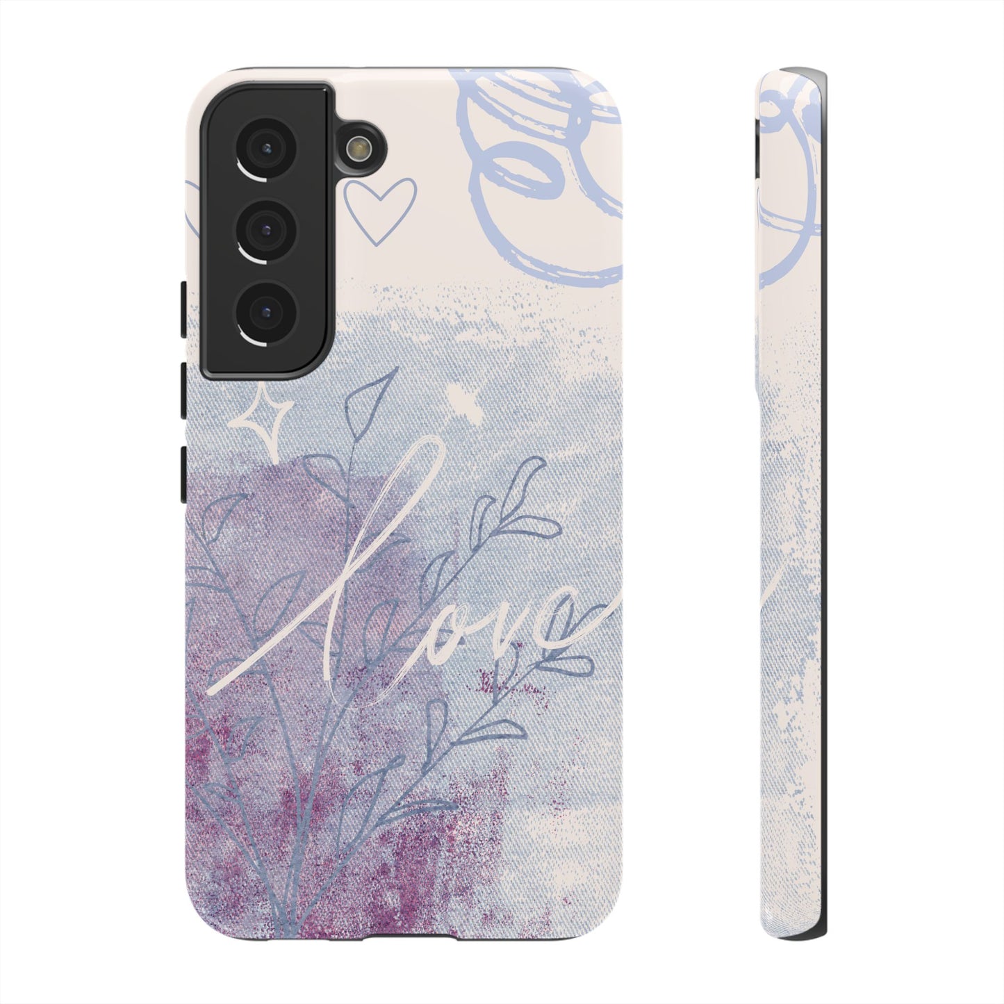 Love Pastel Abstract Phone Case: iPhone, Pixel, Galaxy