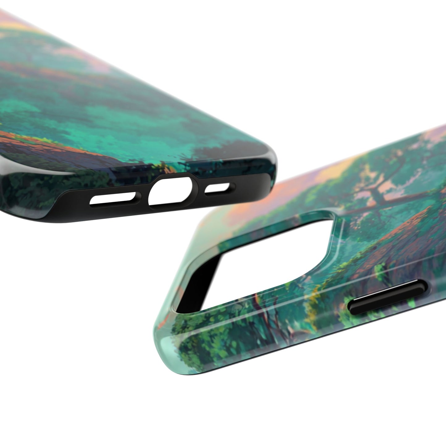 Studio Ghibli Landscape Inspired Phone Case- iPhone, Pixel, Galaxy