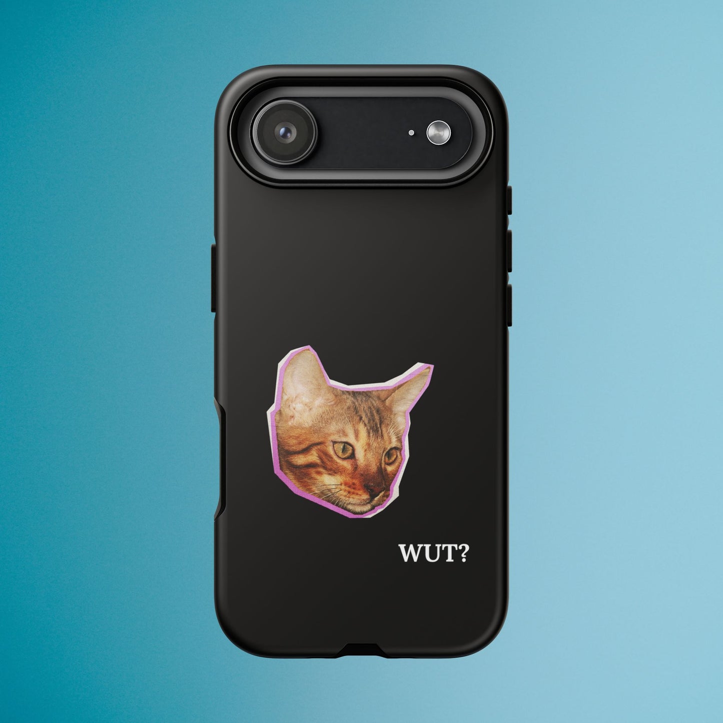 Funny Cat Meme Phone Case - iPhone, Galaxy, Pixel