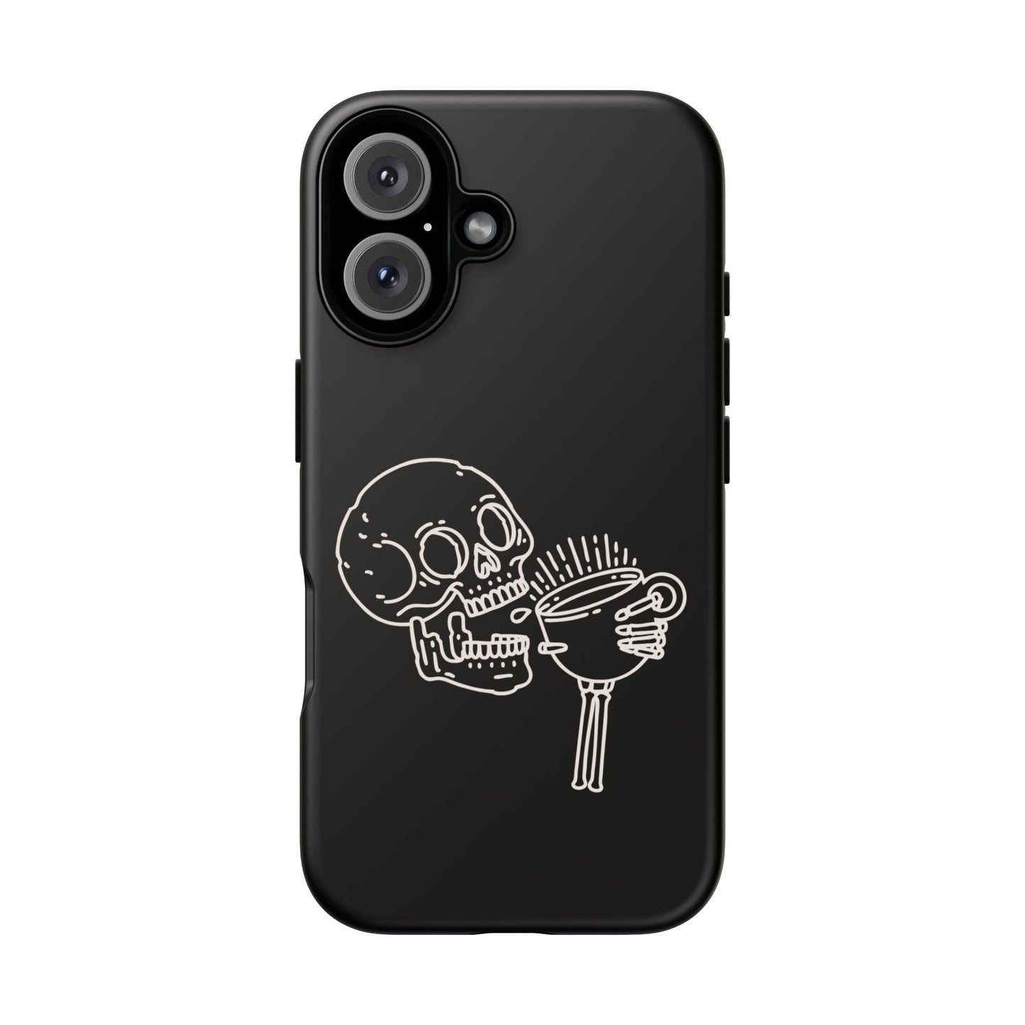 Skull Coffee Phone Case Gothic iPhone, Samsung,!Pixel