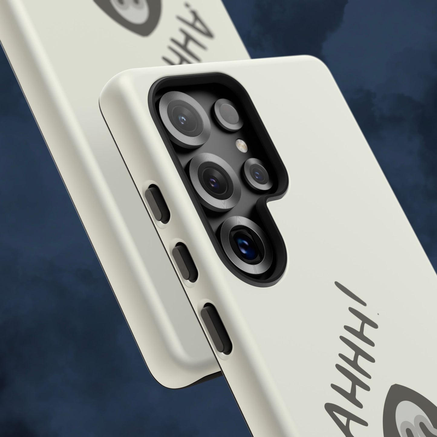 Ghostface Phone Case: Horror Movie Parody iPhone Samsung Pixel Cover