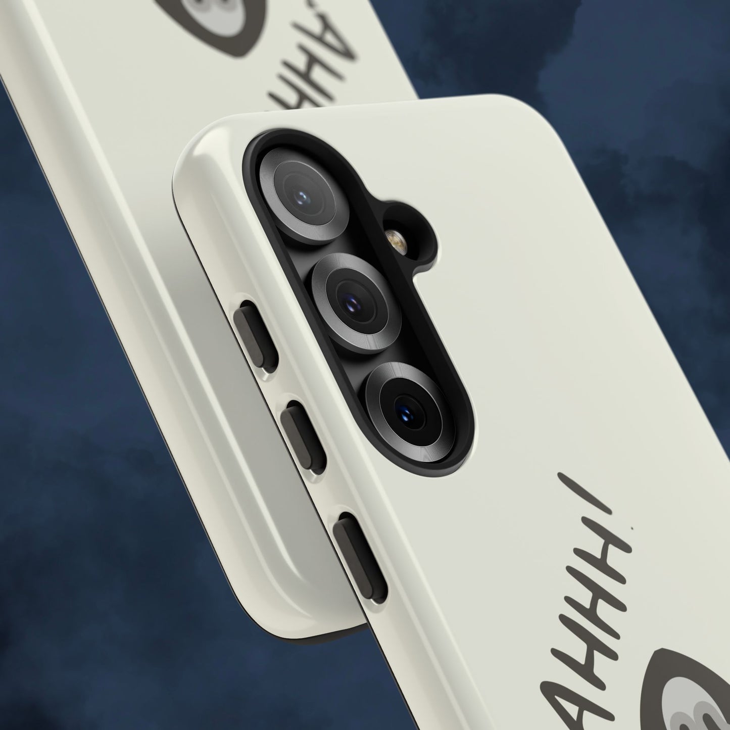 Ghostface Phone Case: Horror Movie Parody iPhone Samsung Pixel Cover