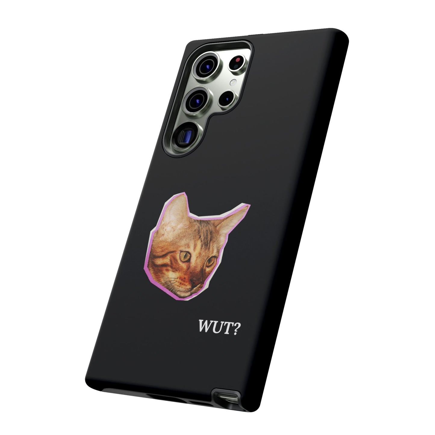 Funny Cat Meme Phone Case - iPhone, Galaxy, Pixel