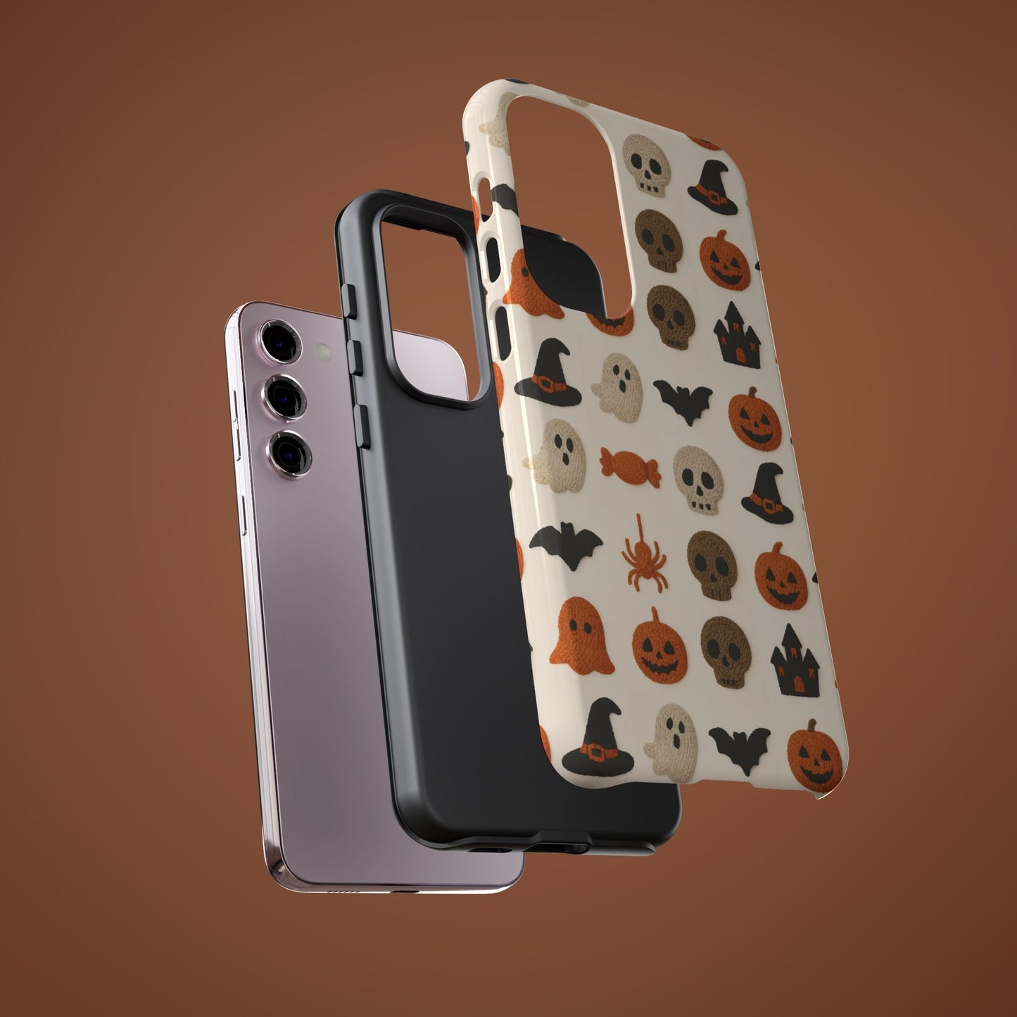 Spooky Pattern Cover-  iPhone Samsung Pixel Case