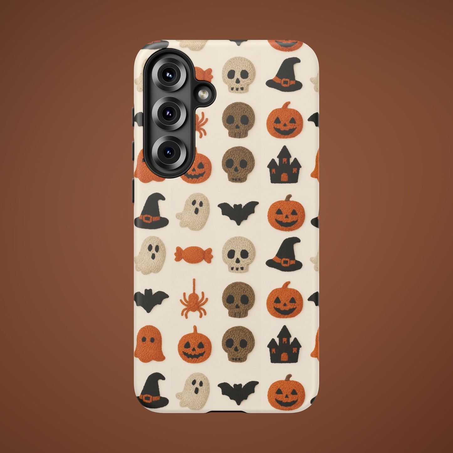 Spooky Pattern Cover-  iPhone Samsung Pixel Case