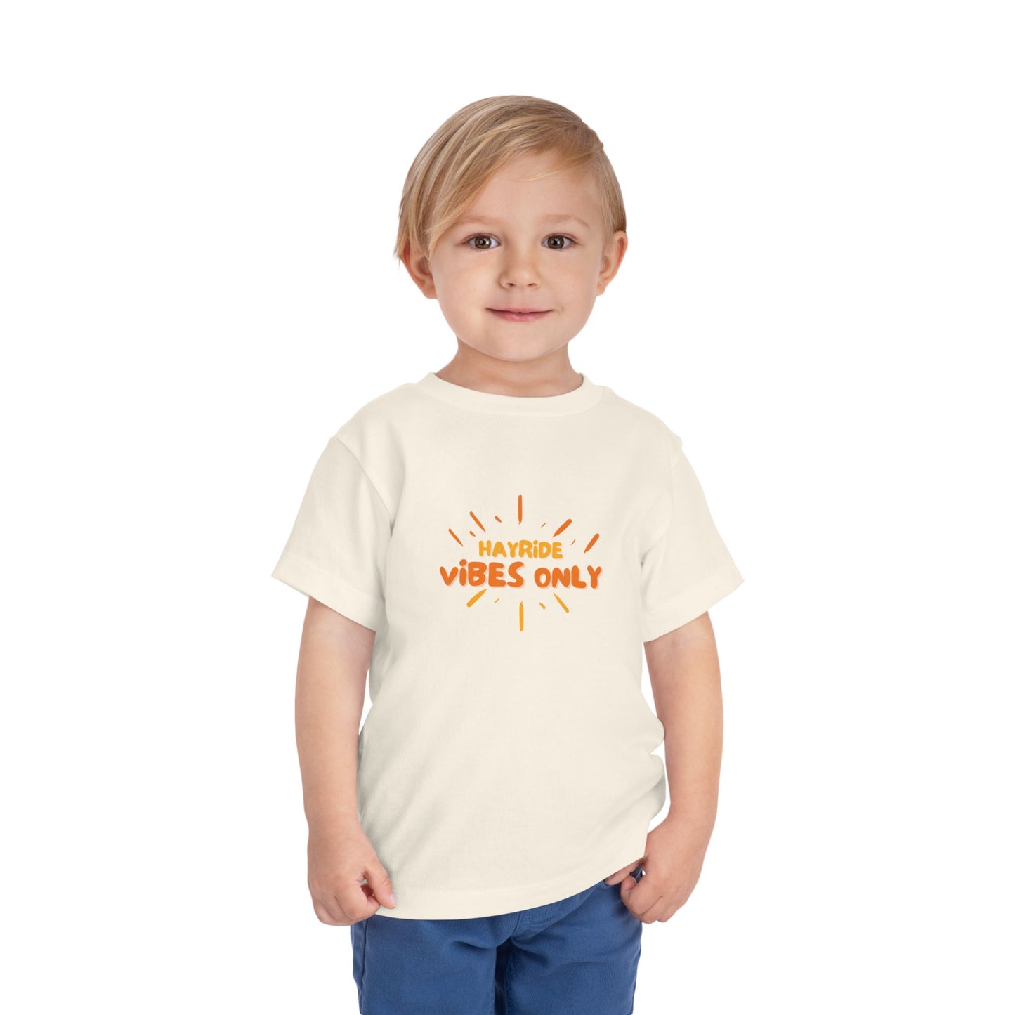 Hayride Vibes Toddler T-Shirt - Fall Festival Kids Tee