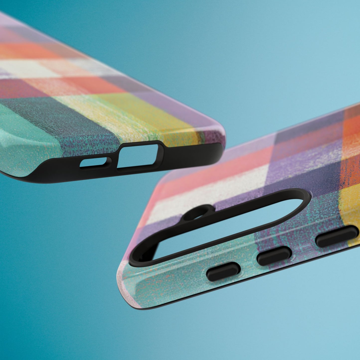 Colorful Plaid Phone Case - iPhone, Galaxy and Pixel Models