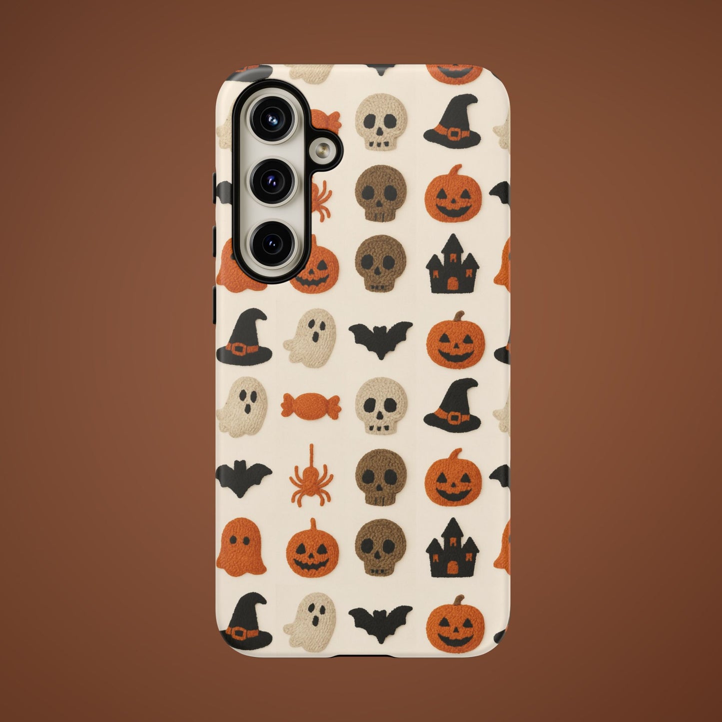 Spooky Pattern Cover-  iPhone Samsung Pixel Case