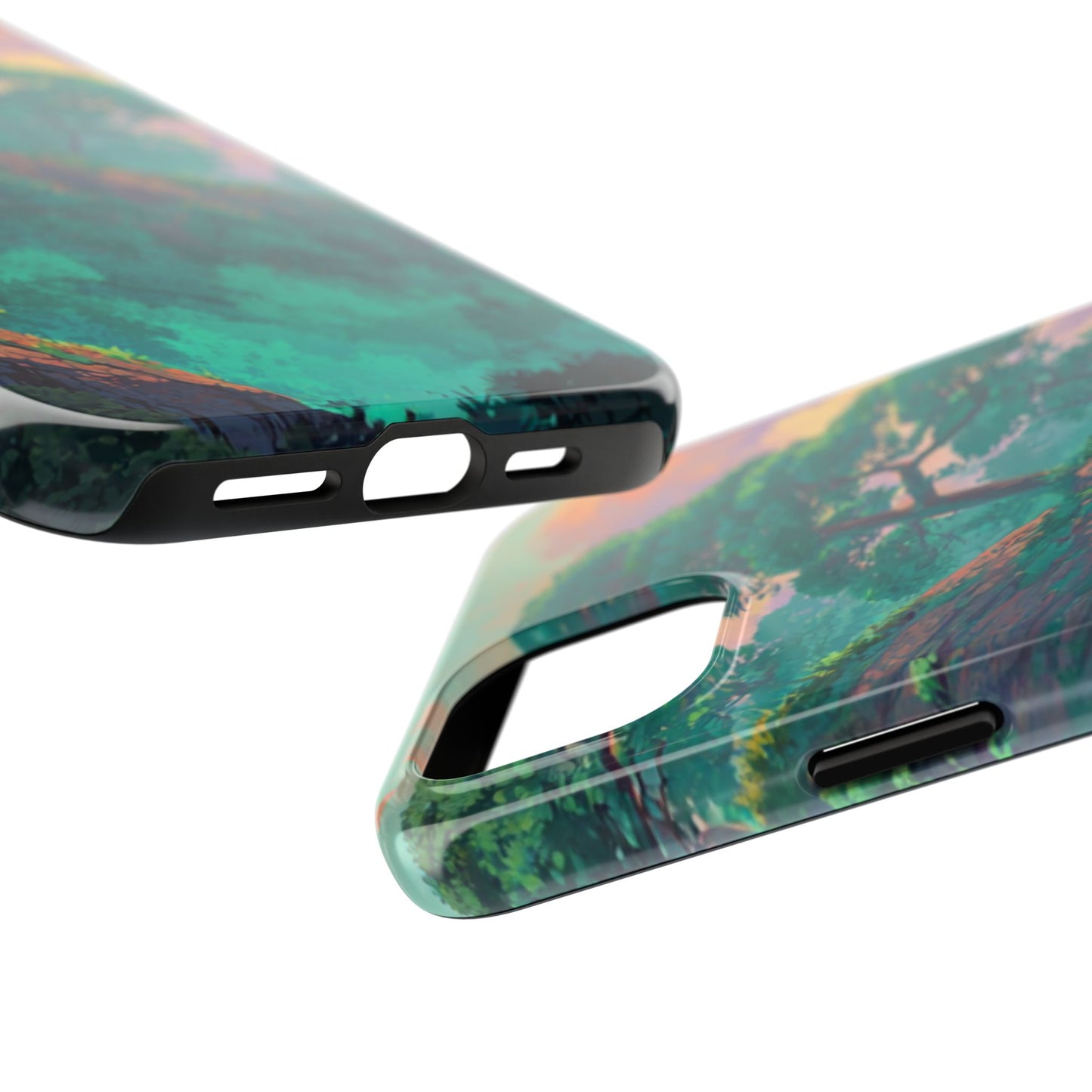 Studio Ghibli Landscape Inspired Phone Case- iPhone, Pixel, Galaxy