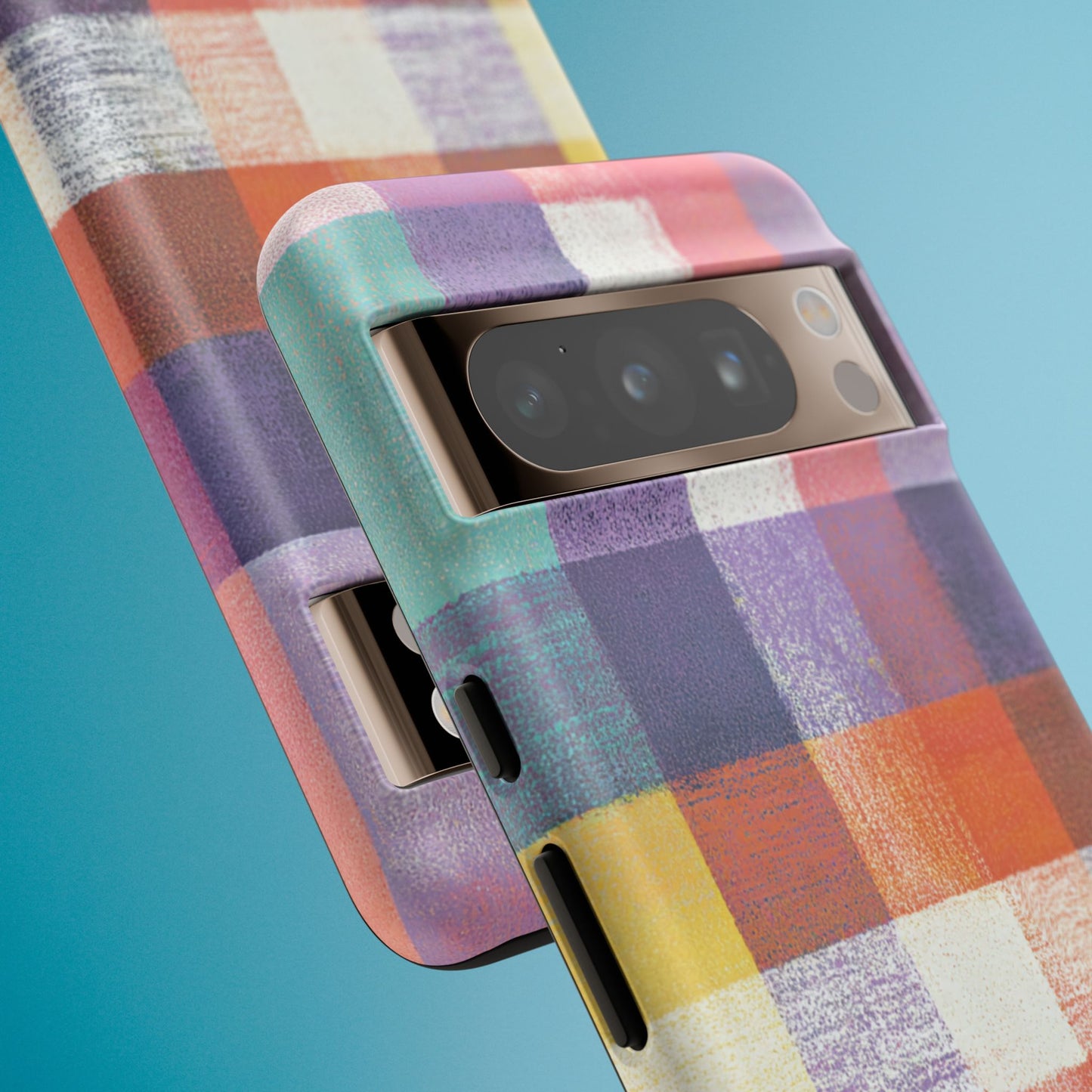 Colorful Plaid Phone Case - iPhone, Galaxy and Pixel Models