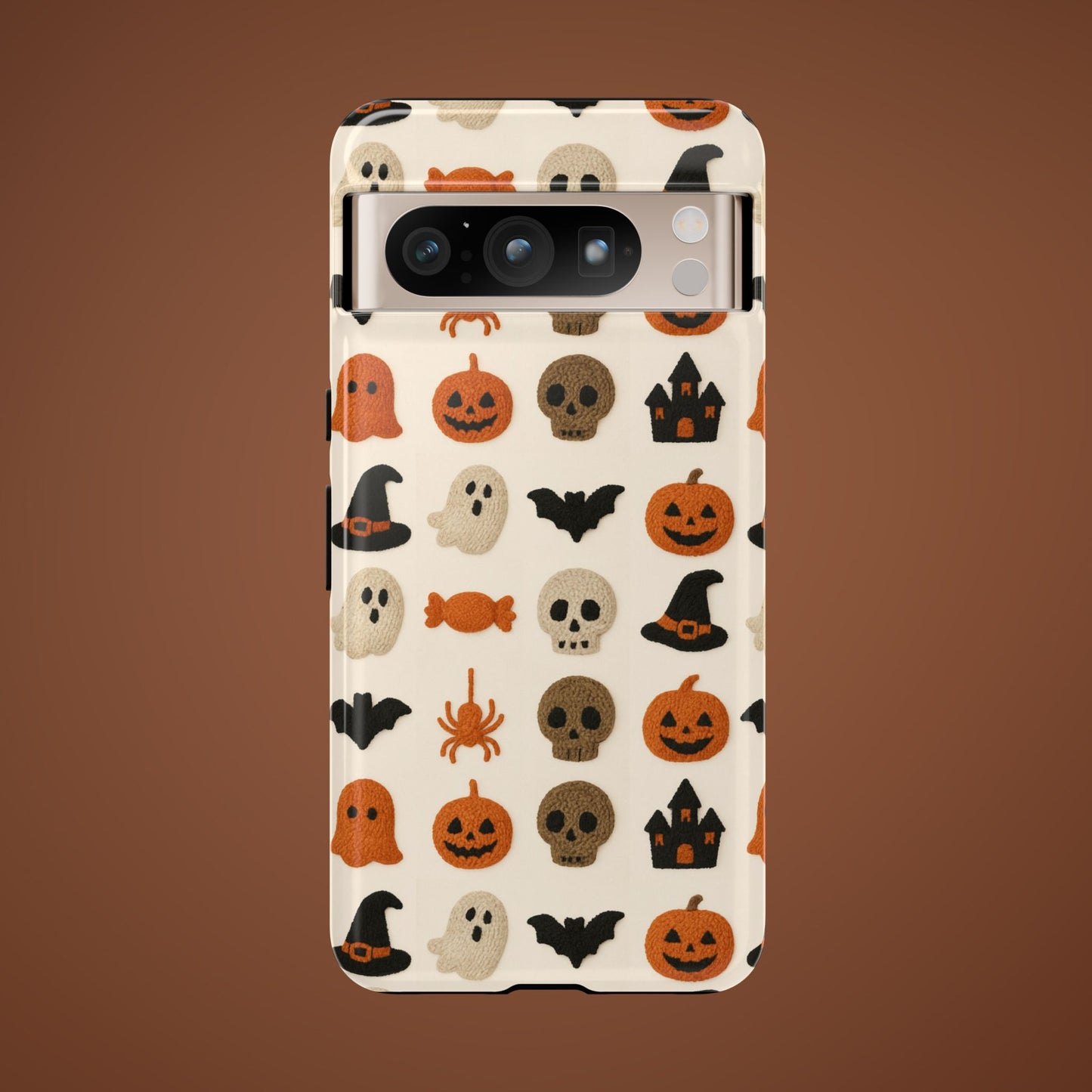 Spooky Pattern Cover-  iPhone Samsung Pixel Case