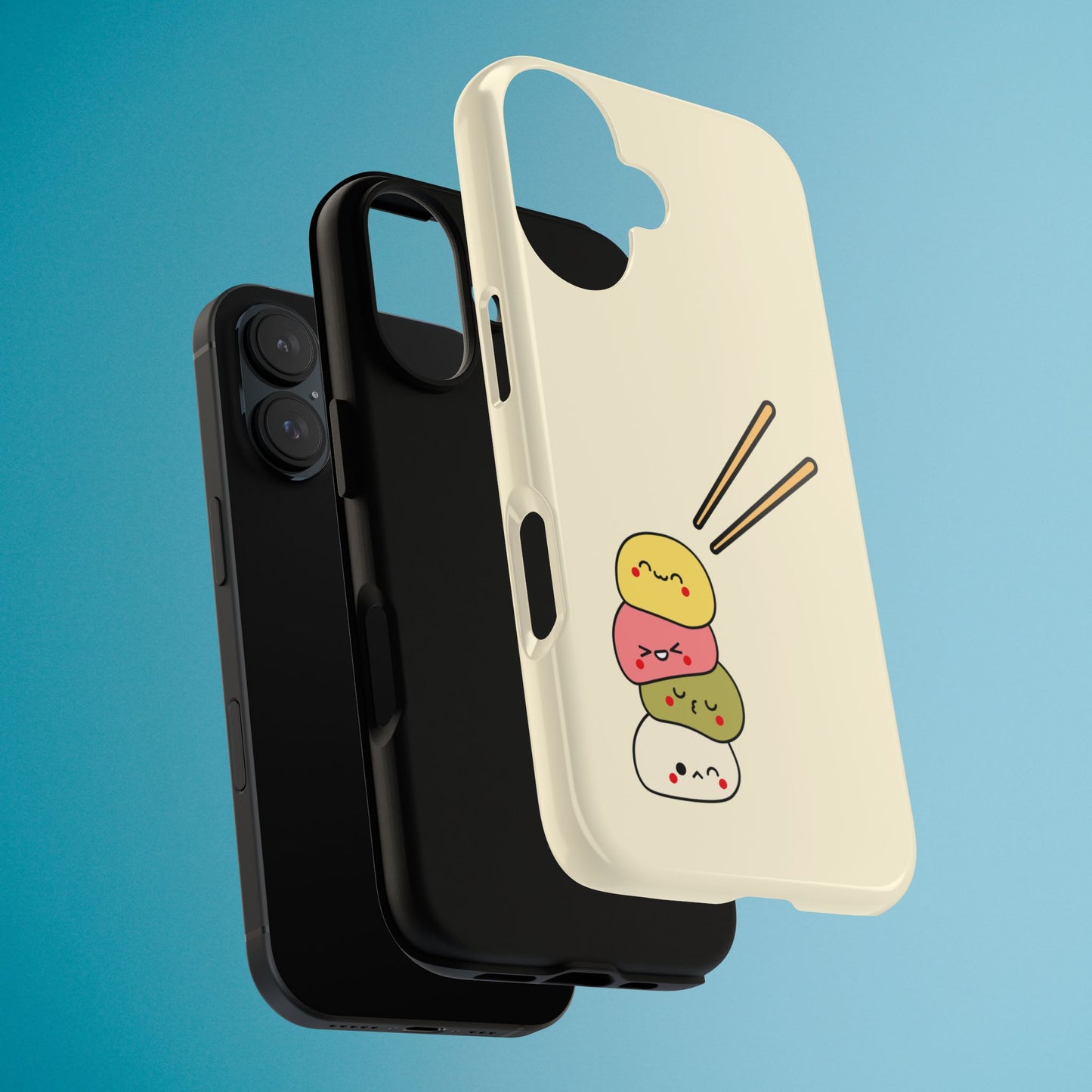 Cute Kawaii Snack Phone Case: iPhone 16–17, Galaxy S23–26, Pixel 7–9