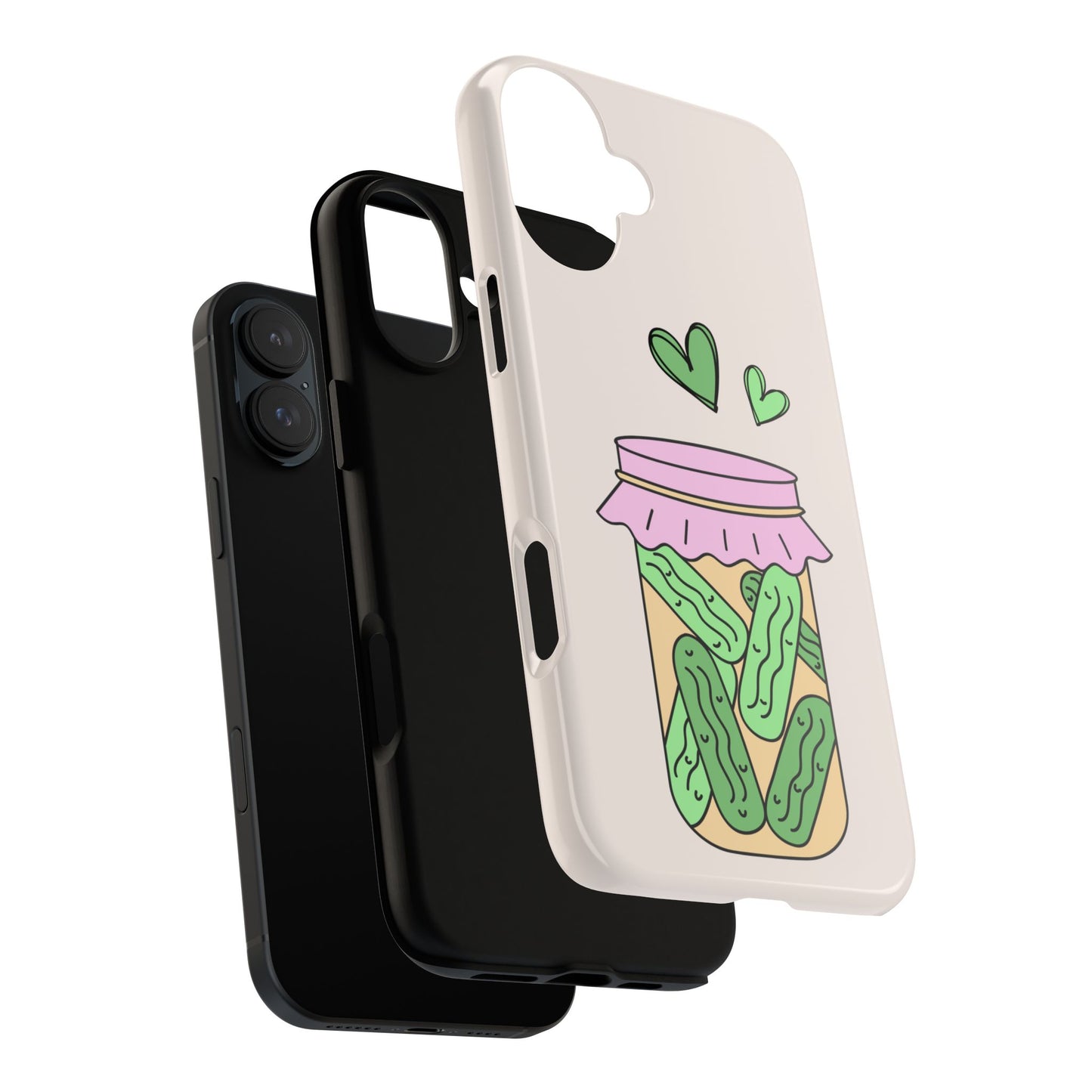 Pickle Jar Phone Case: iPhone, Pixel and Galaxy