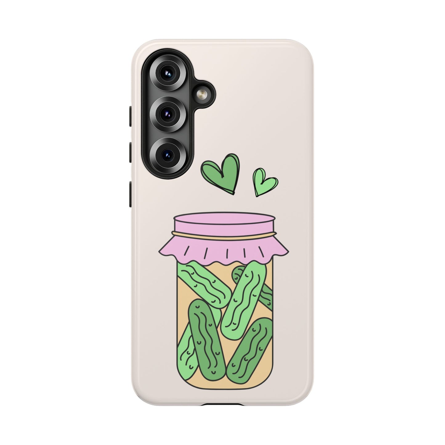 Pickle Jar Phone Case: iPhone, Pixel and Galaxy