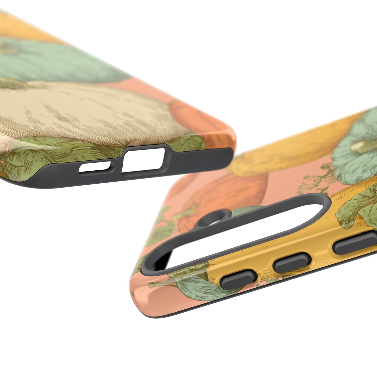 Pumpkin Patch Phone Case - Autumn Aesthetic iPhone Samsung Cover, Fall Halloween Pumpkin Design, Cozy Rustic Harvest Phone Accessory