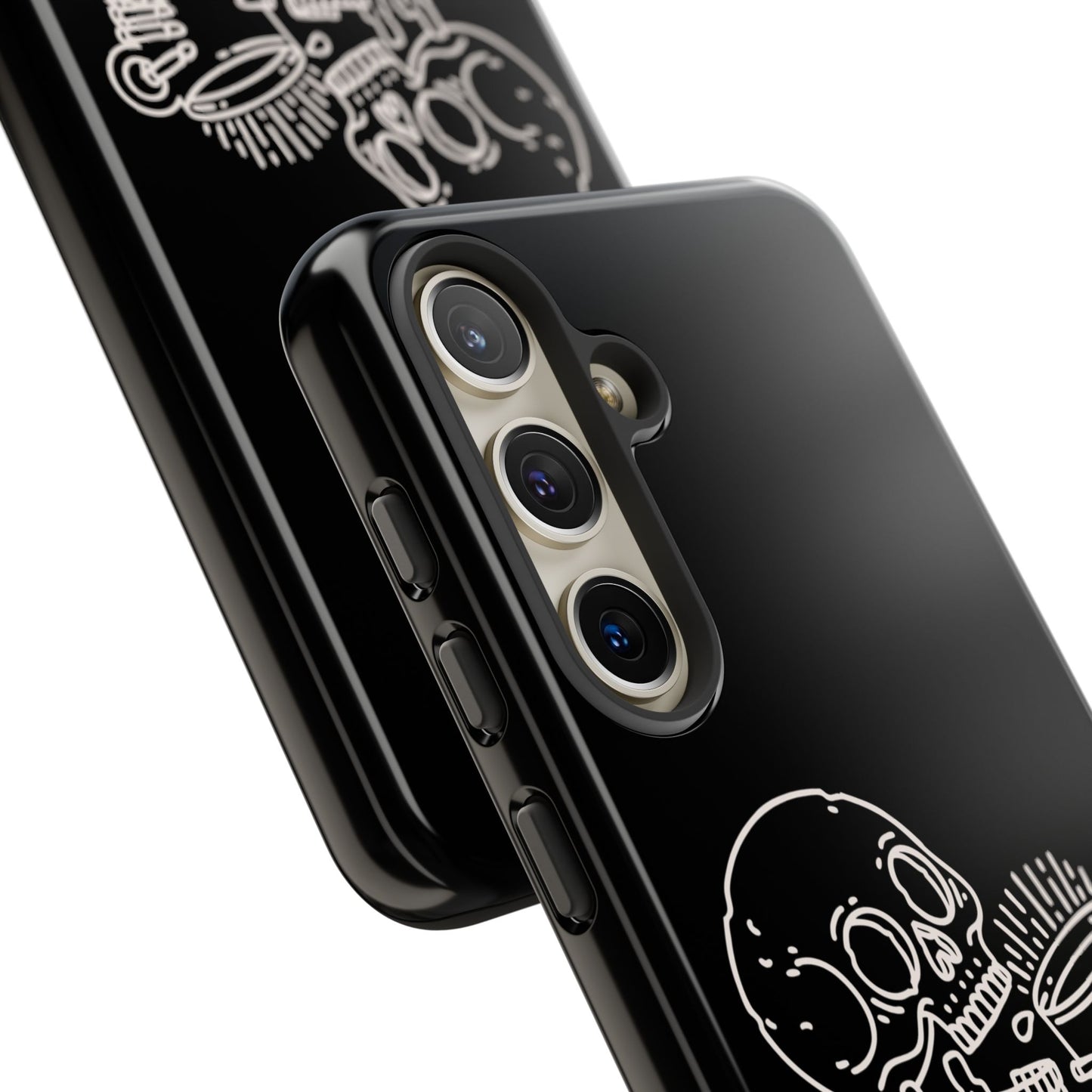 Skull Coffee Phone Case Gothic iPhone, Samsung,!Pixel