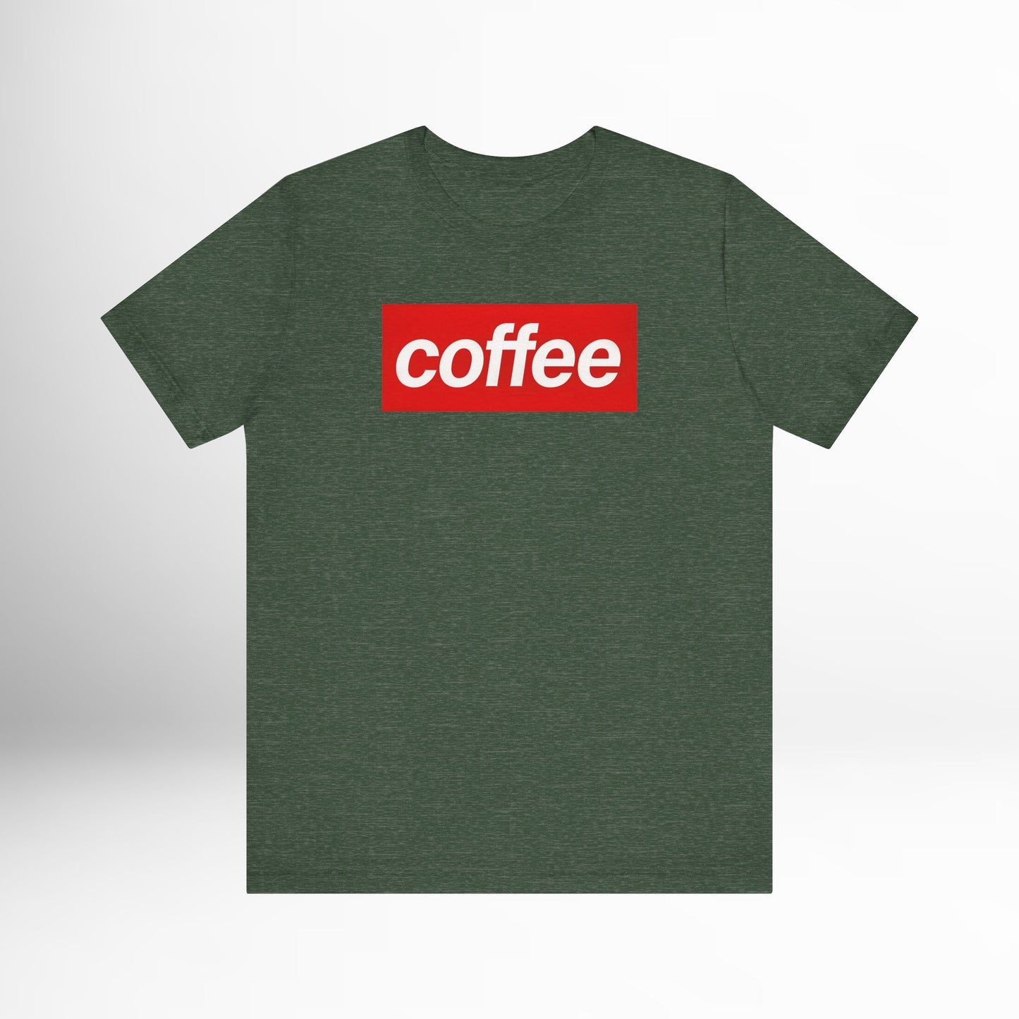 Coffee T-Shirt Minimalist Coffee Lover Graphic Tee, Funny Barista Shirt, Streetwear Style Coffee Gift