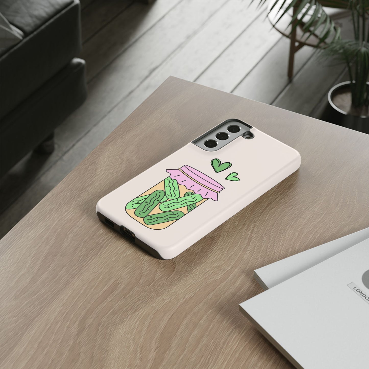 Pickle Jar Phone Case: iPhone, Pixel and Galaxy