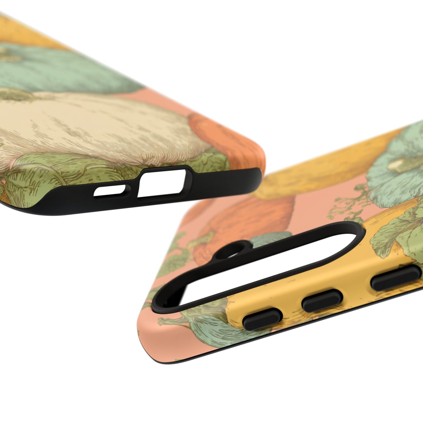 Pumpkin Patch Phone Case - Autumn Aesthetic iPhone Samsung Cover, Fall Halloween Pumpkin Design, Cozy Rustic Harvest Phone Accessory