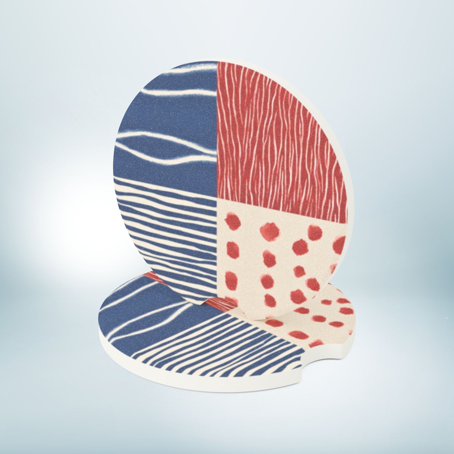 Soapstone Car Coaster, Cute Car Decor, Unique Car Coaster, Car Interior Accessory, Car Lover Gift