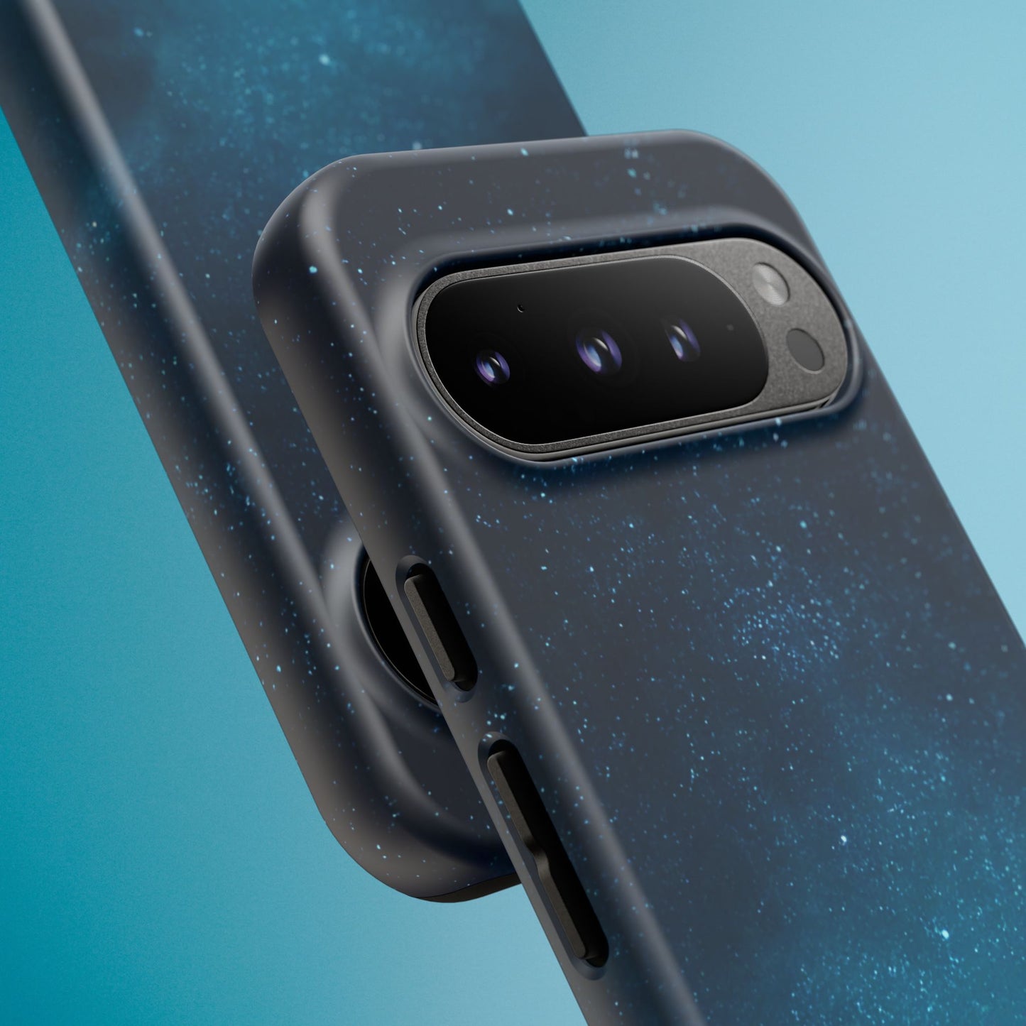 Dark Starry Night Phone Case - Winter Theme Phone Cover for iPhone, Pixel and Samsung Galaxy Models