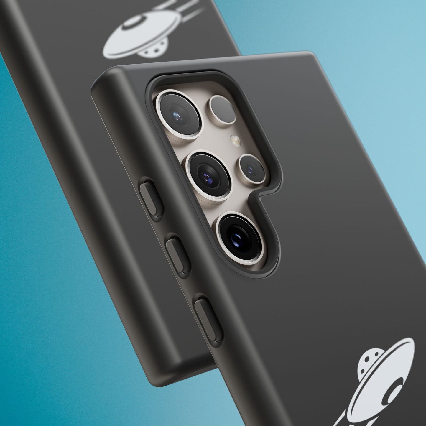 Alien UFO Phone Case, Supernatural Space Design, Sci Fi Aesthetic iPhone Samsung Pixel Cover