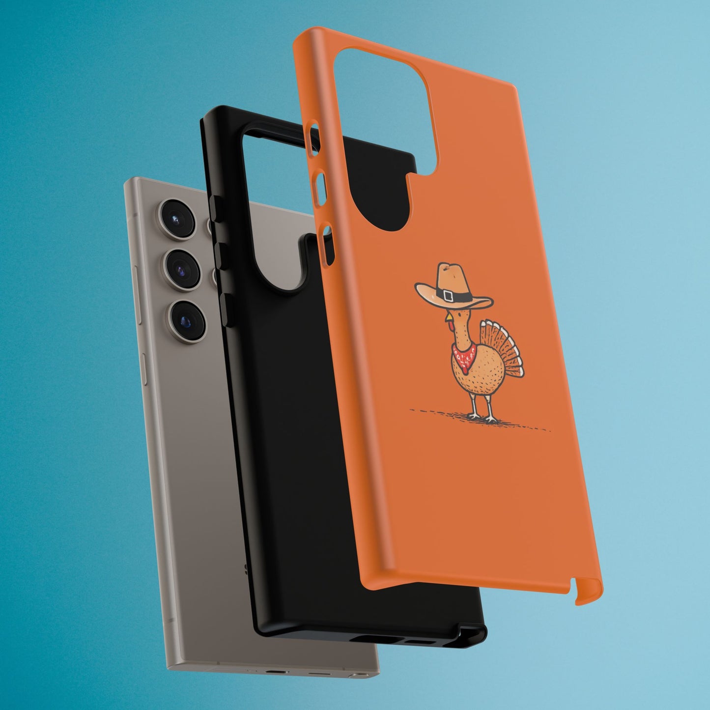 Turkey Phone Case, Funny Thanksgiving Cover, Autumn Fall Design iPhone Samsung Pixel