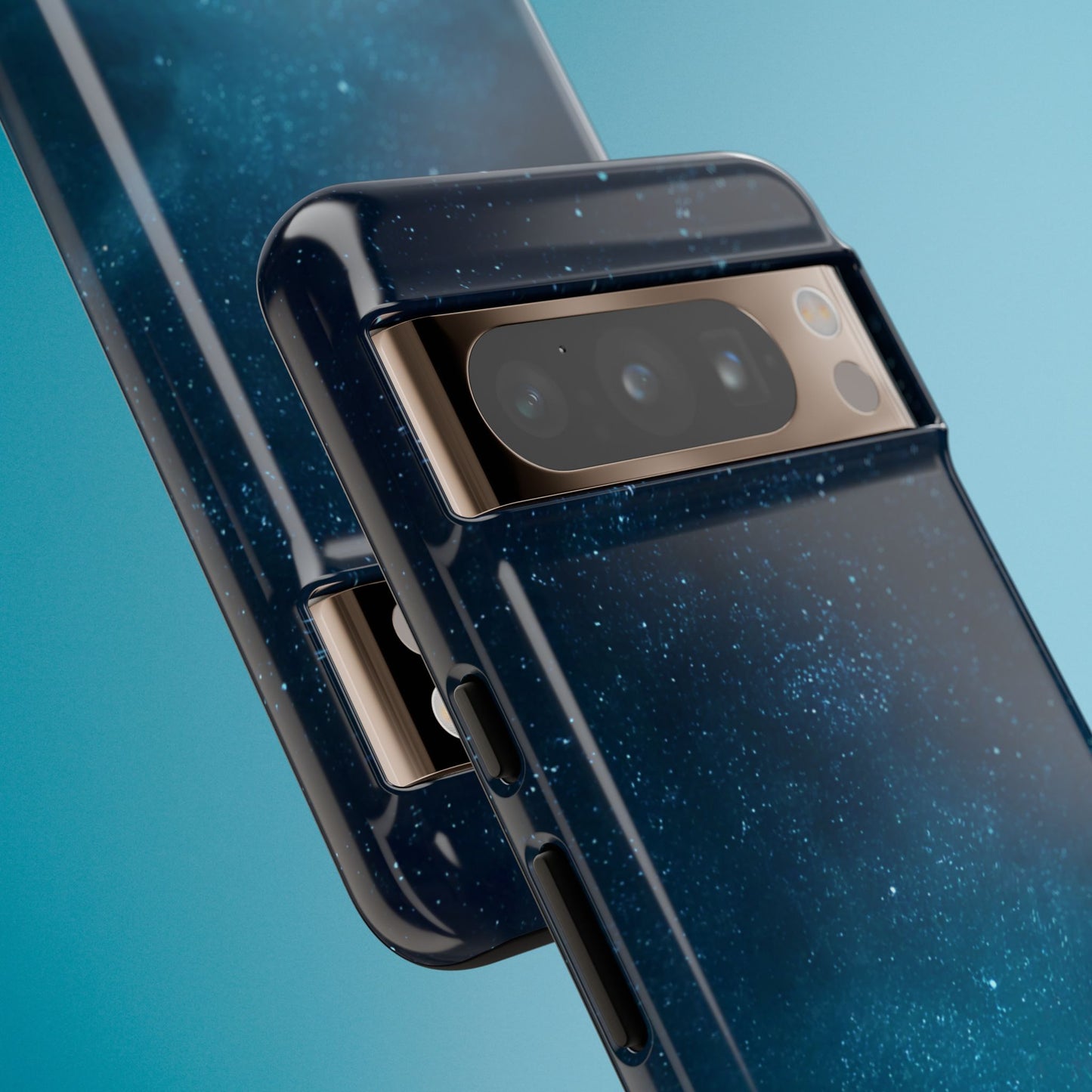 Dark Starry Night Phone Case - Winter Theme Phone Cover for iPhone, Pixel and Samsung Galaxy Models