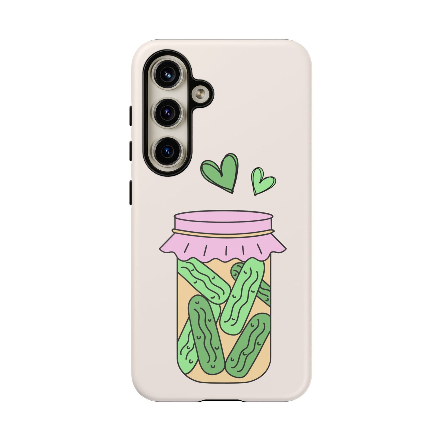 Pickle Jar Phone Case: iPhone, Pixel and Galaxy