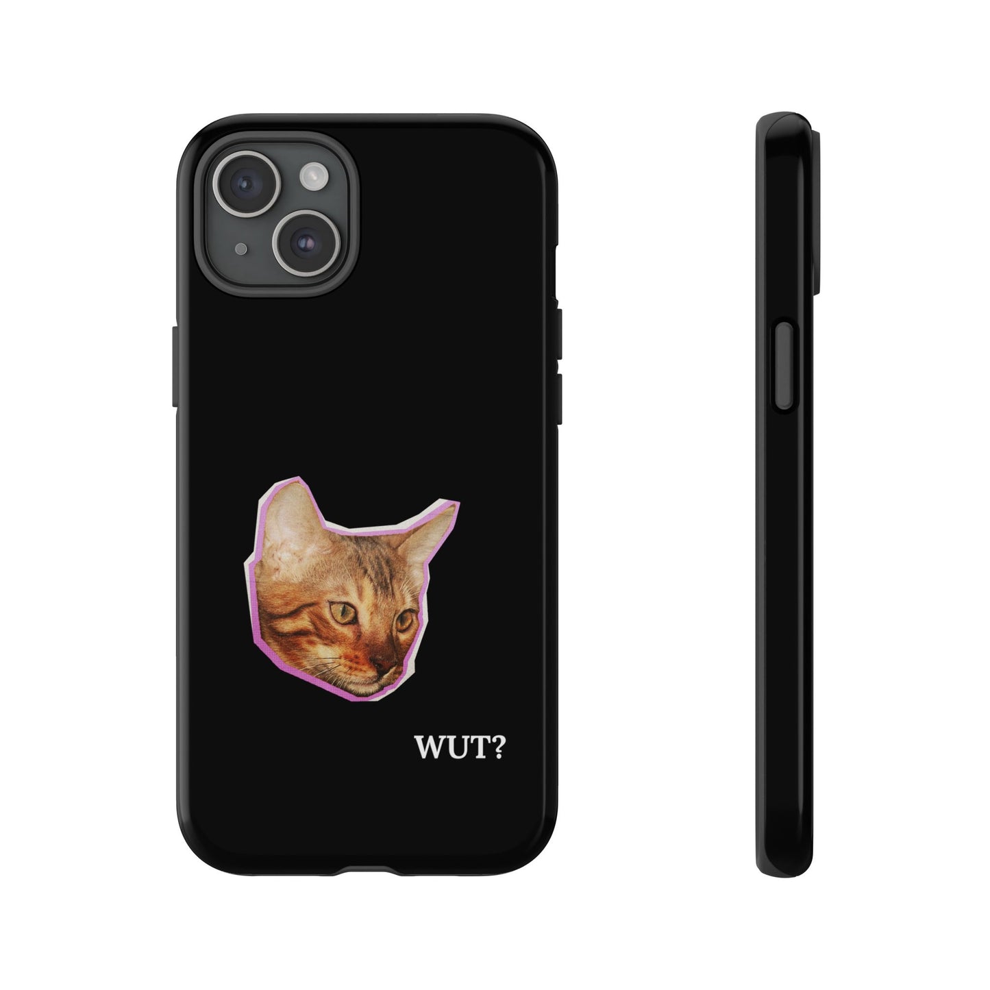 Funny Cat Meme Phone Case - iPhone, Galaxy, Pixel