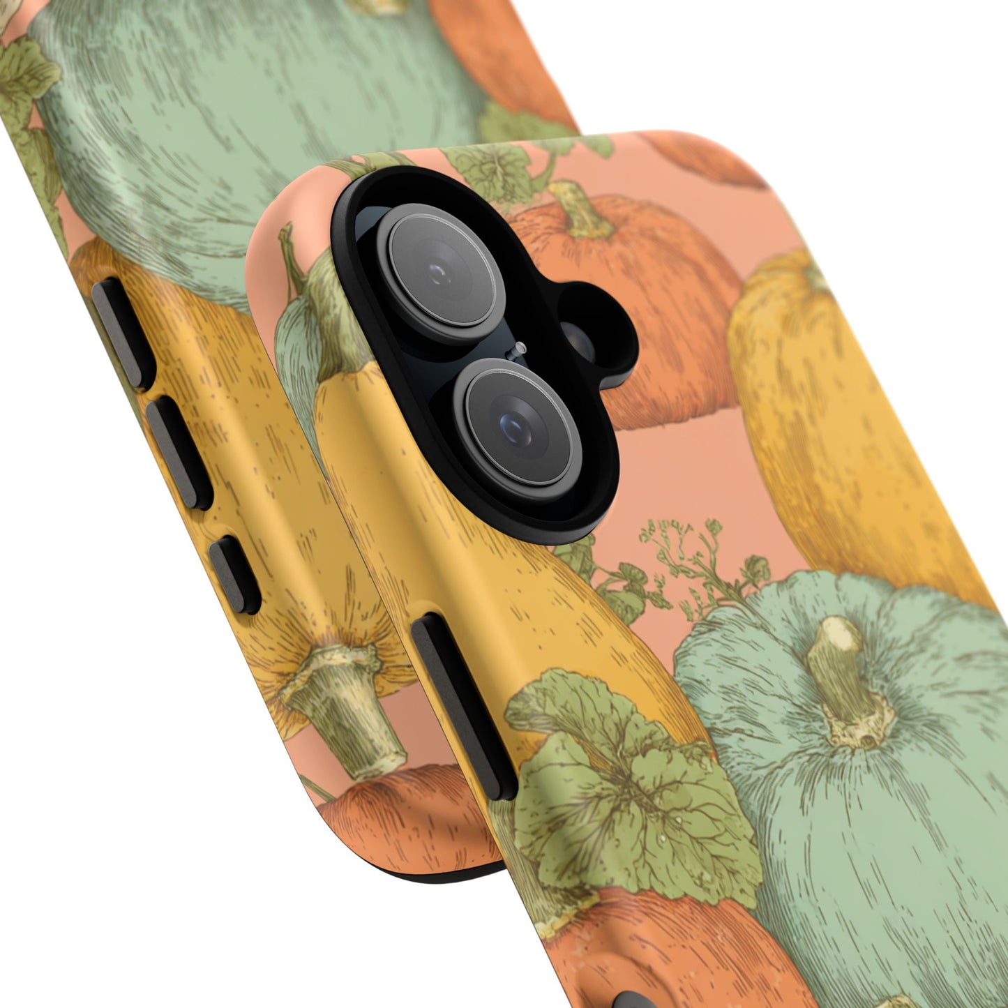 Pumpkin Patch Phone Case - Autumn Aesthetic iPhone Samsung Cover, Fall Halloween Pumpkin Design, Cozy Rustic Harvest Phone Accessory