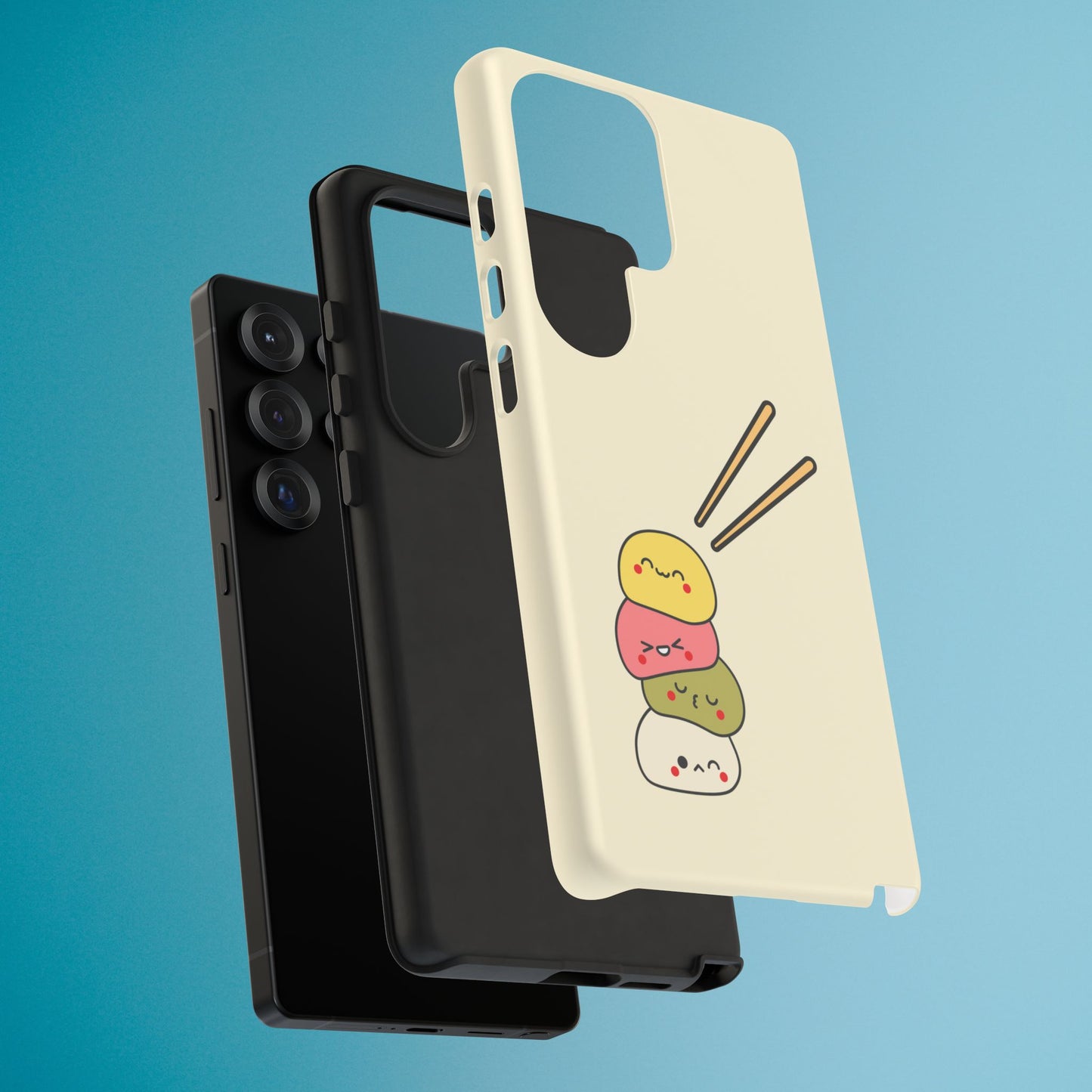 Cute Kawaii Snack Phone Case: iPhone 16–17, Galaxy S23–26, Pixel 7–9