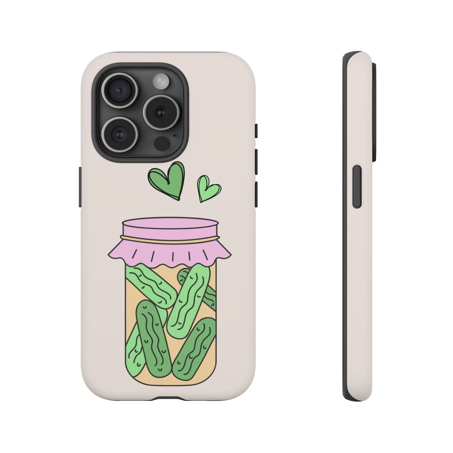 Pickle Jar Phone Case: iPhone, Pixel and Galaxy