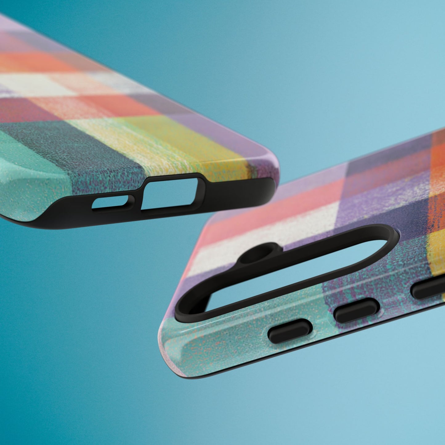 Colorful Plaid Phone Case - iPhone, Galaxy and Pixel Models