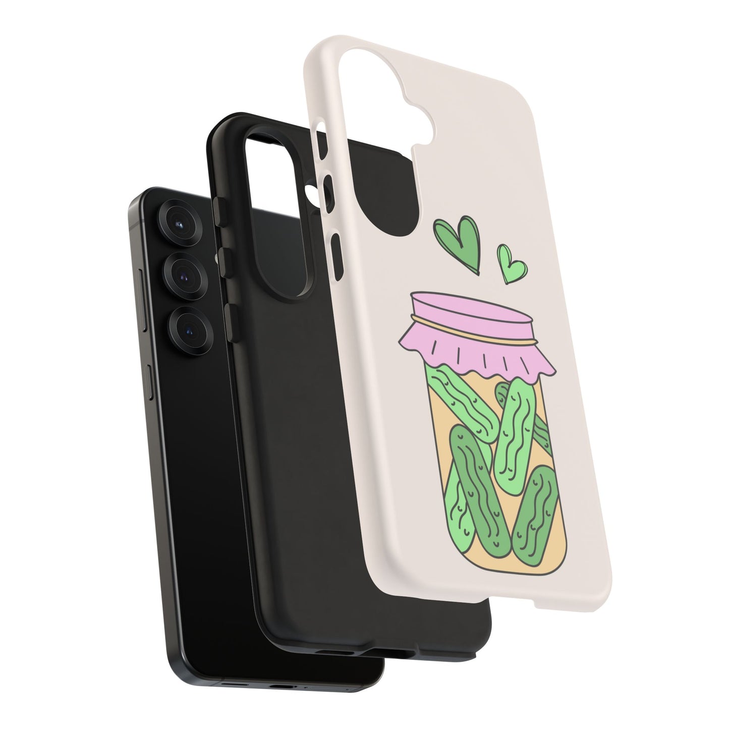 Pickle Jar Phone Case: iPhone, Pixel and Galaxy