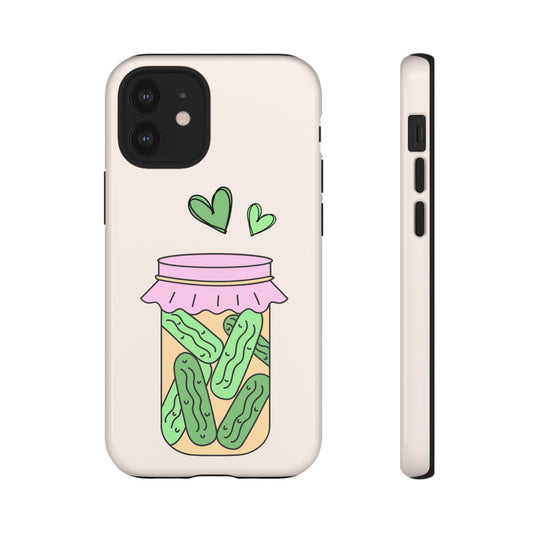 Pickle Jar Phone Case: iPhone, Pixel and Galaxy