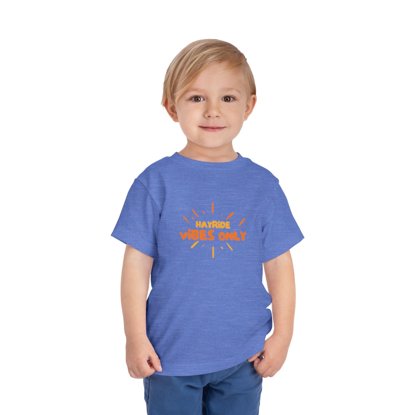 Hayride Vibes Toddler T-Shirt - Fall Festival Kids Tee