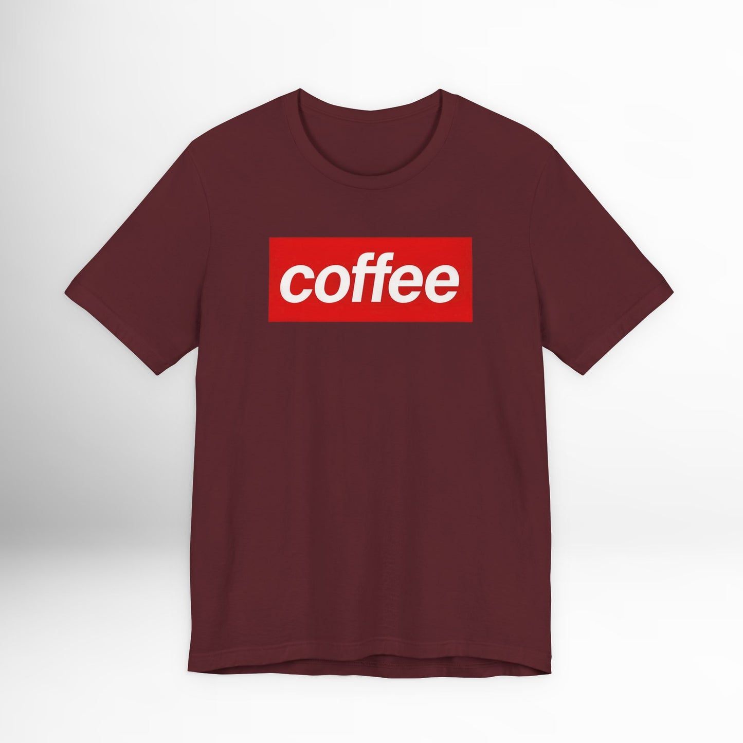 Coffee T-Shirt Minimalist Coffee Lover Graphic Tee, Funny Barista Shirt, Streetwear Style Coffee Gift