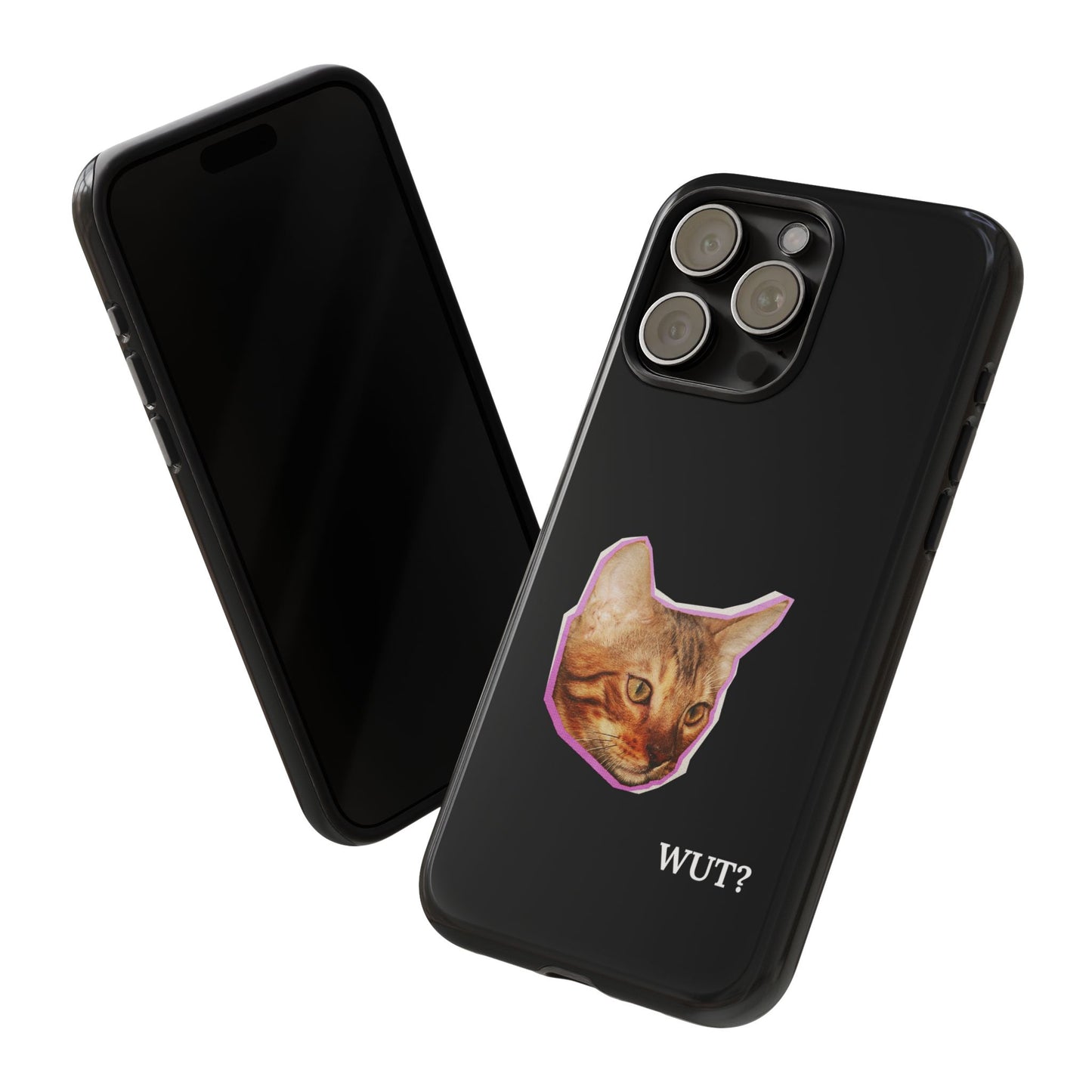 Funny Cat Meme Phone Case - iPhone, Galaxy, Pixel