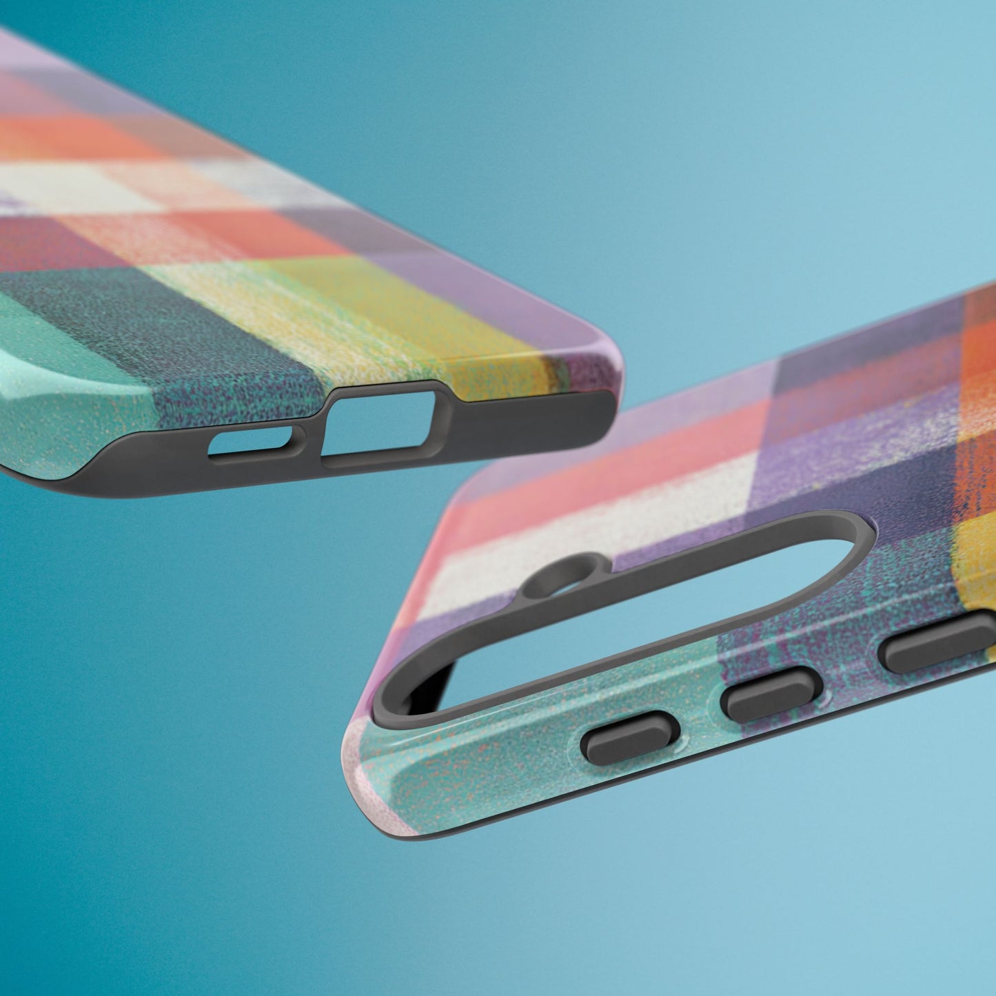Colorful Plaid Phone Case - iPhone, Galaxy and Pixel Models